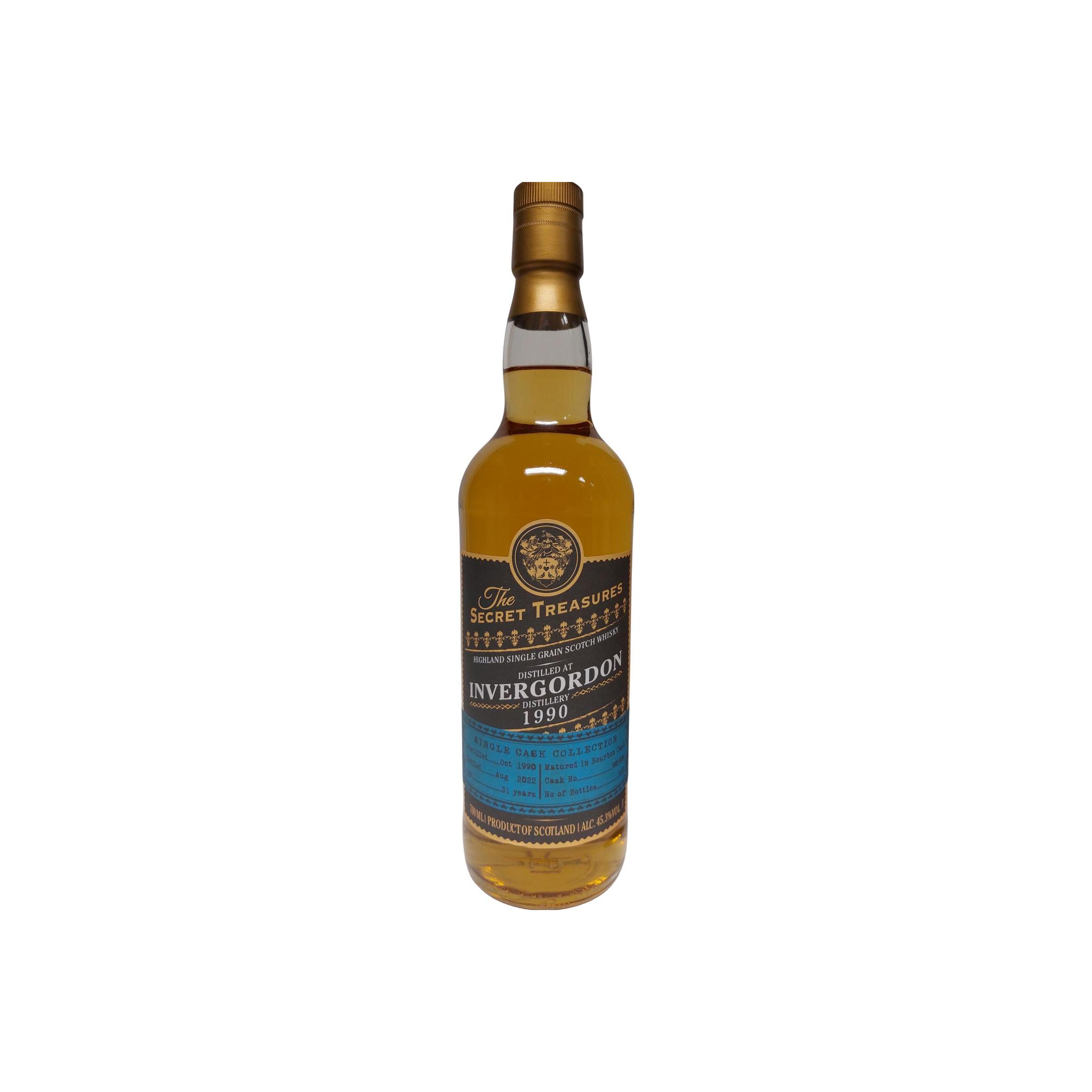 Invergordon 1990 31 Years Single Grain Whisky
