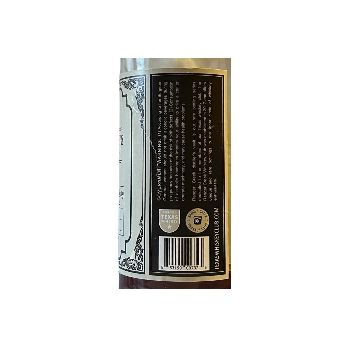 Ranger Creek .36 Straight Bourbon Whiskey 2
