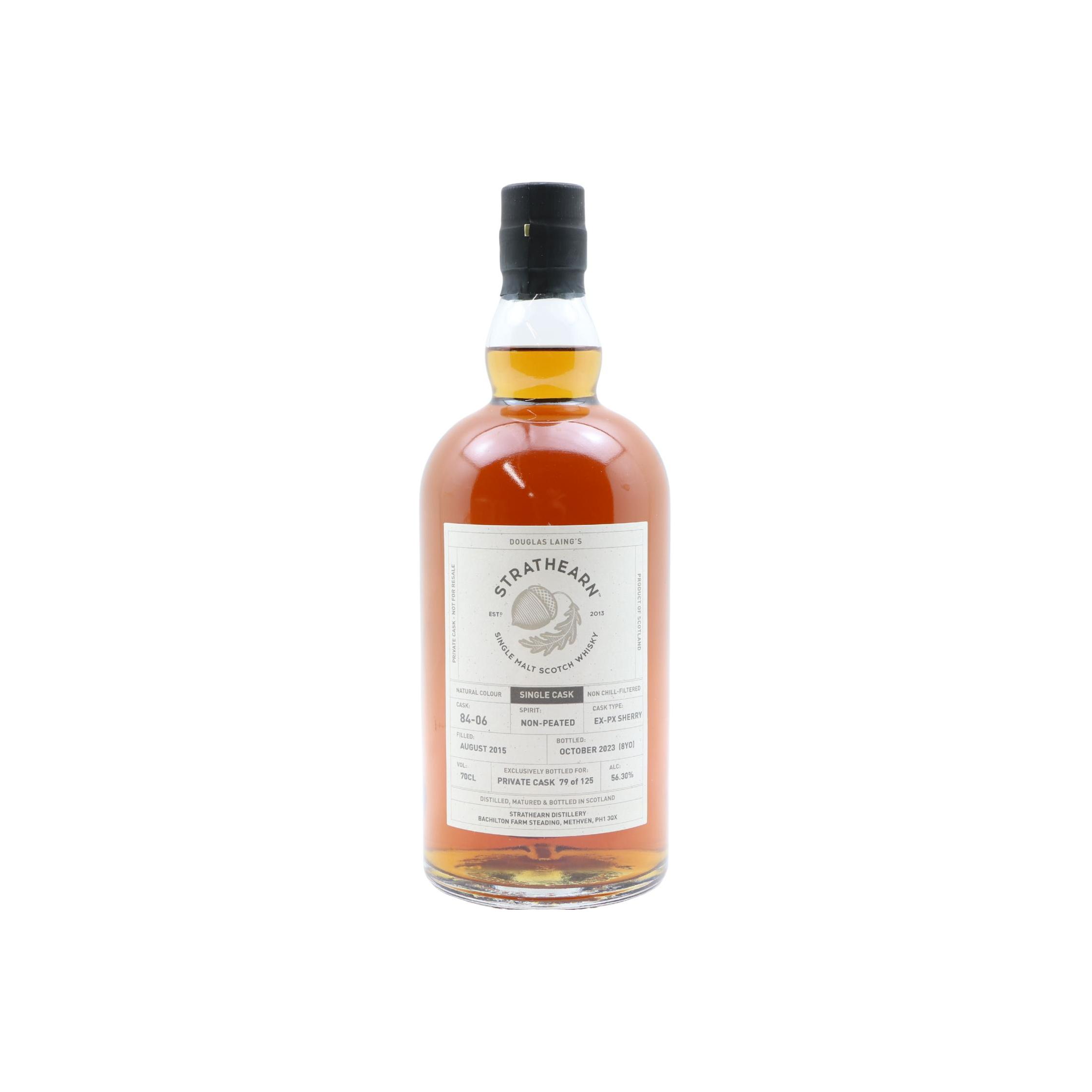 Strathearn Private Cask 2015 8 Years