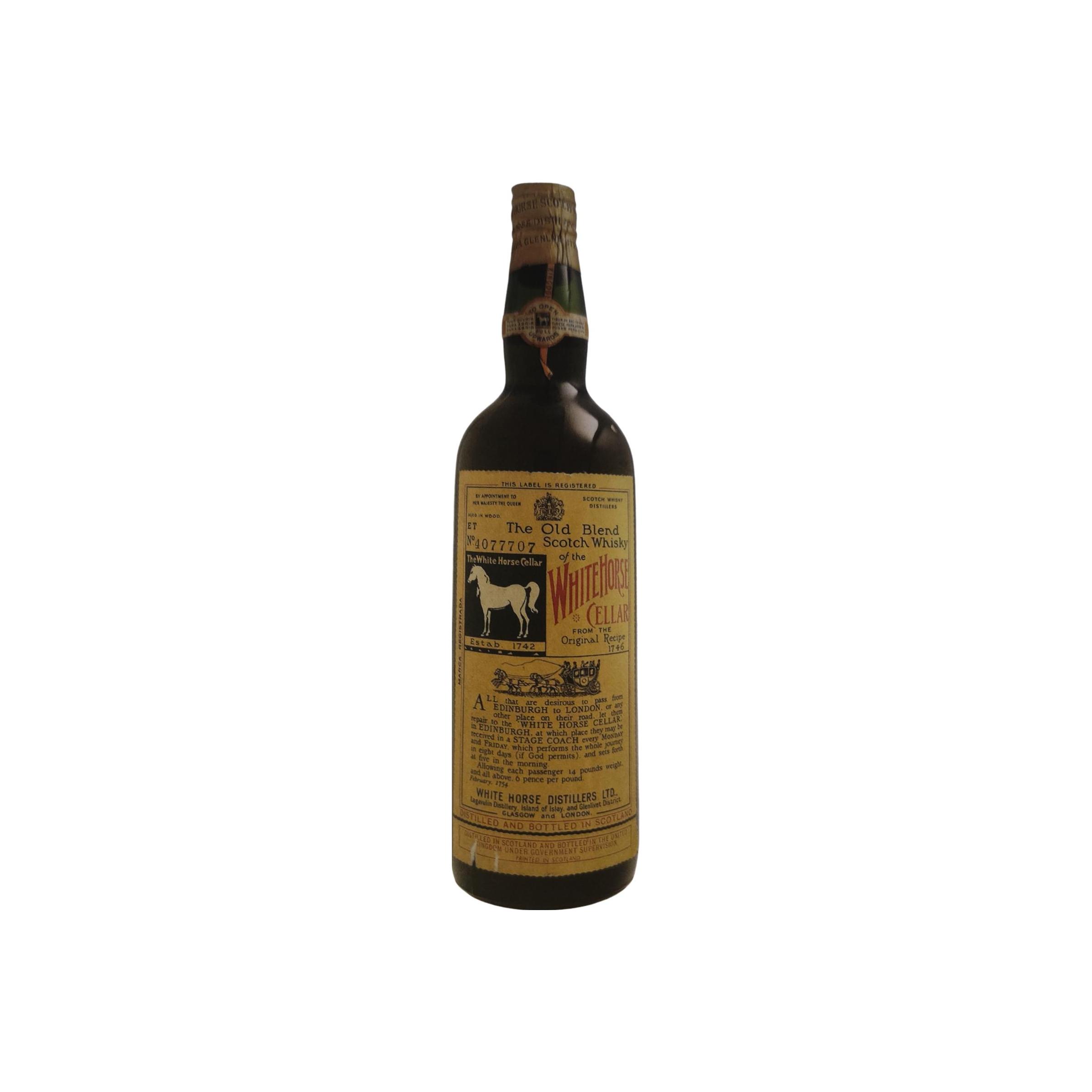 White Horse The Old Blend Scotch of The White Horse Cellars
