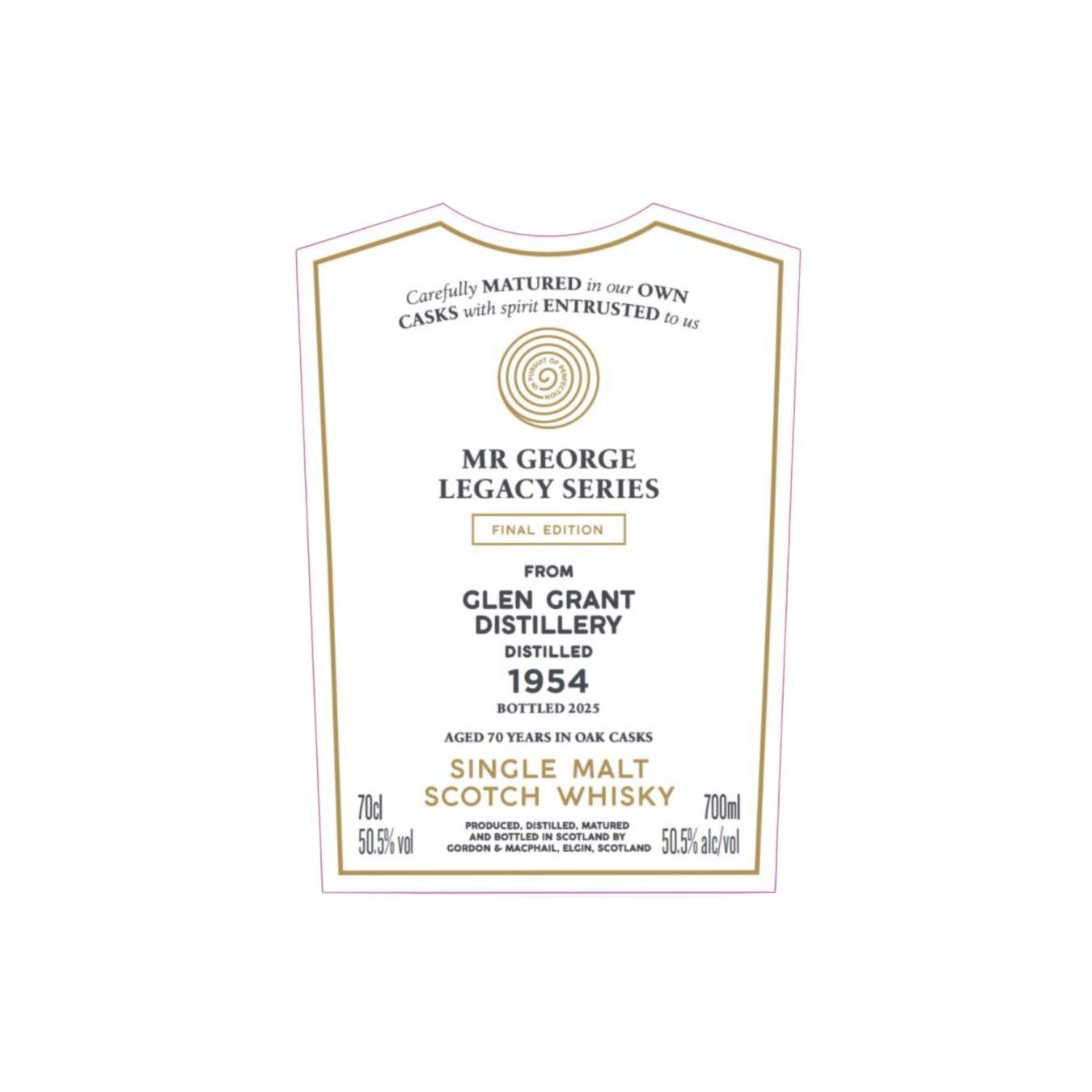 Glen Grant 1958 70 Years