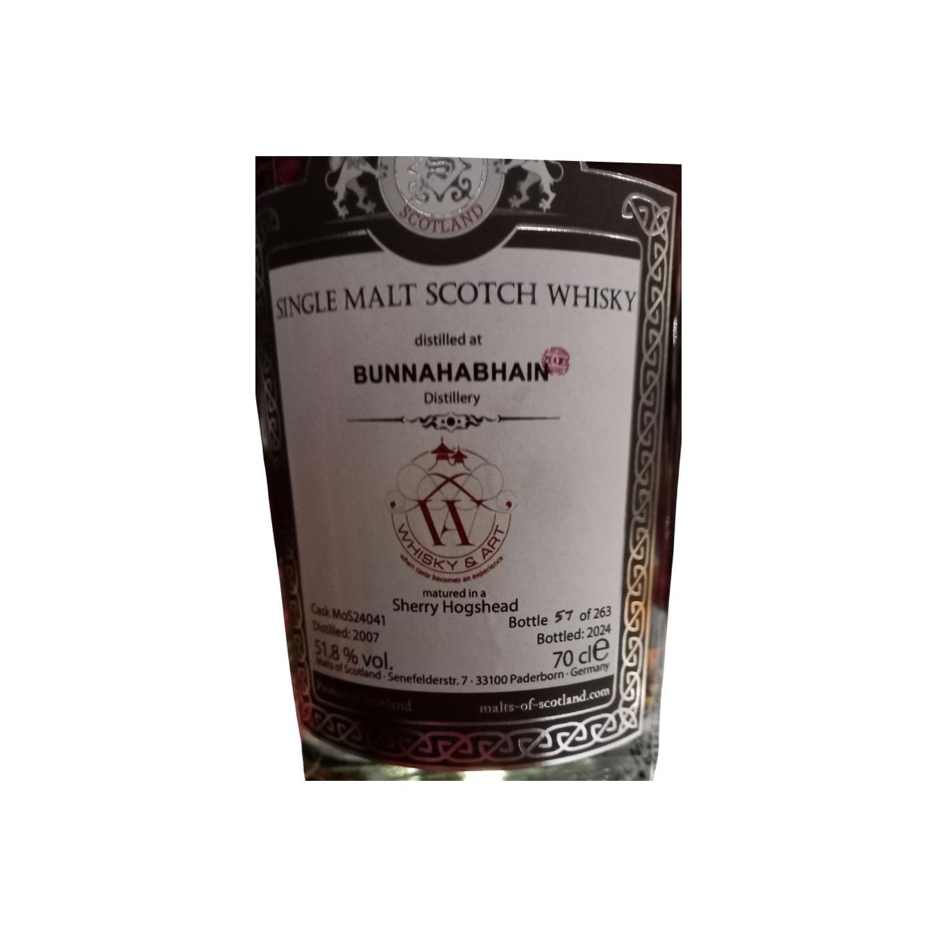 Bunnahabhain 2007 17 Years 2