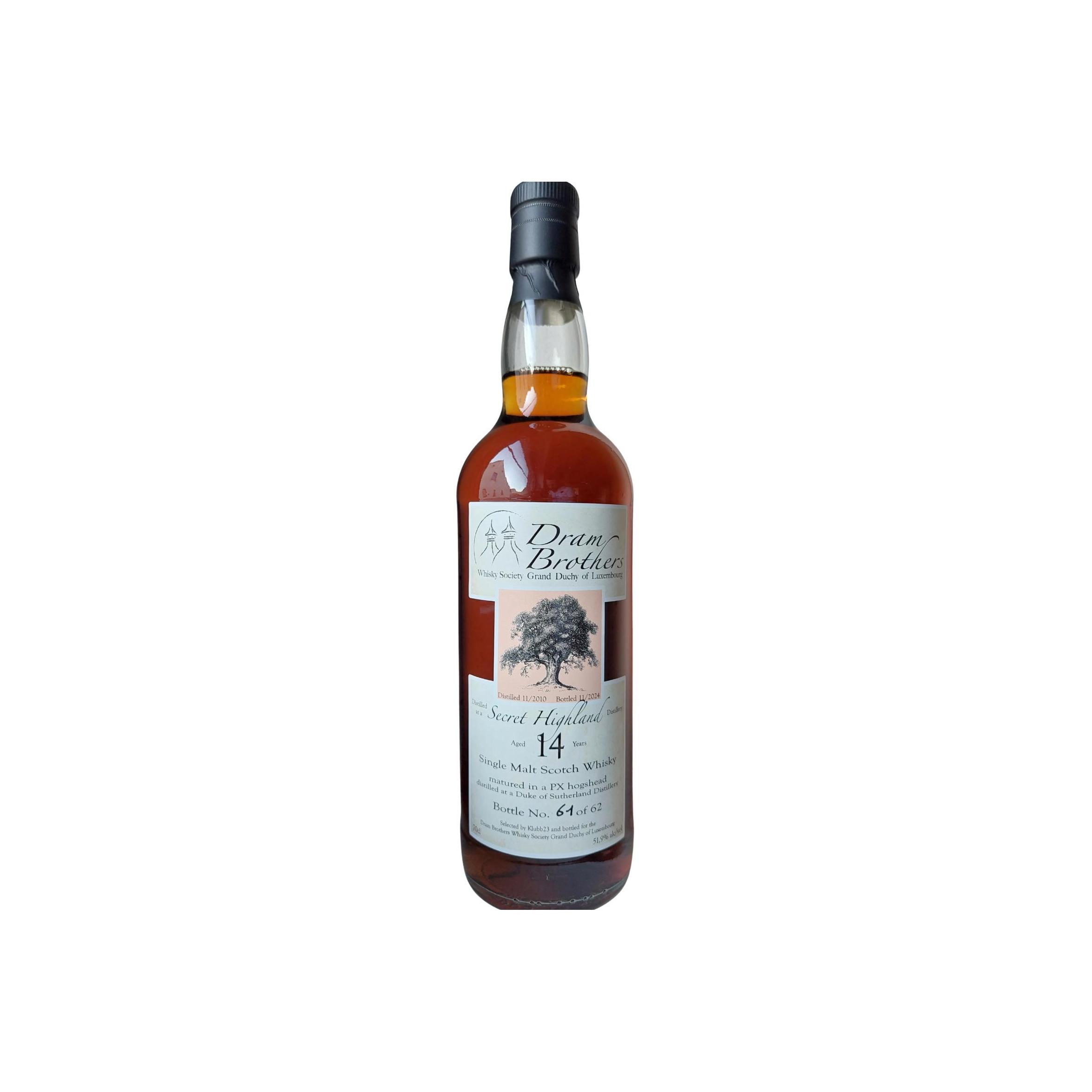 Secret Highland Distillery 2010 K23