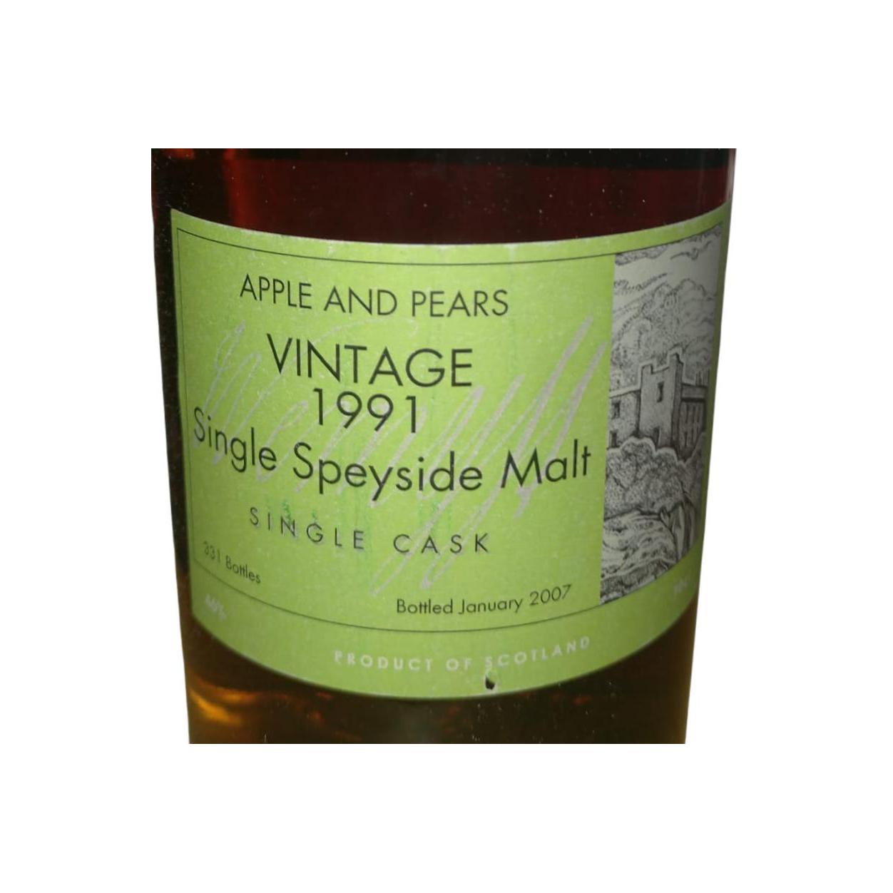 Single Speyside Malt 1991 Wy