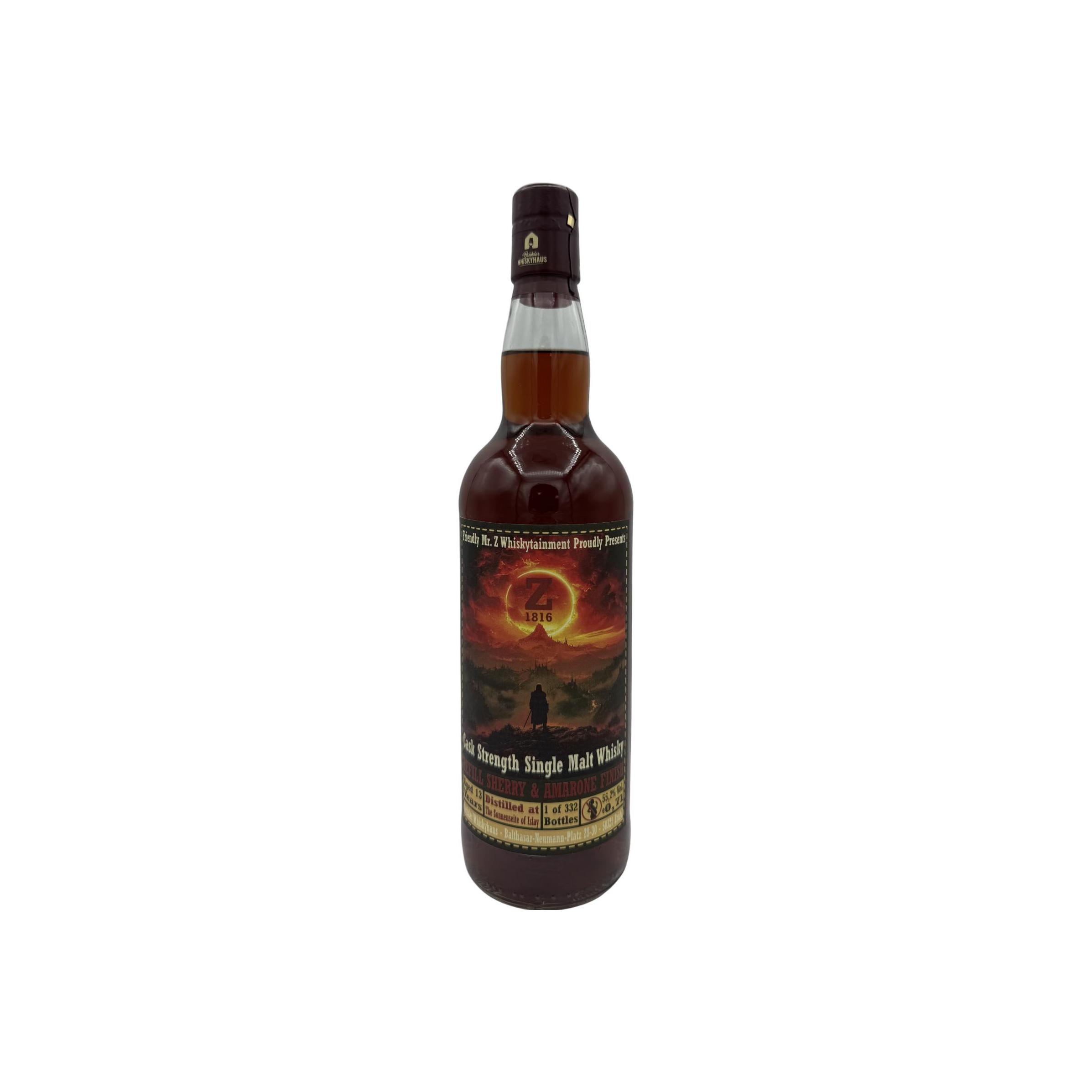 Distilled at the Sonnenseite of Islay 13-year-old BW