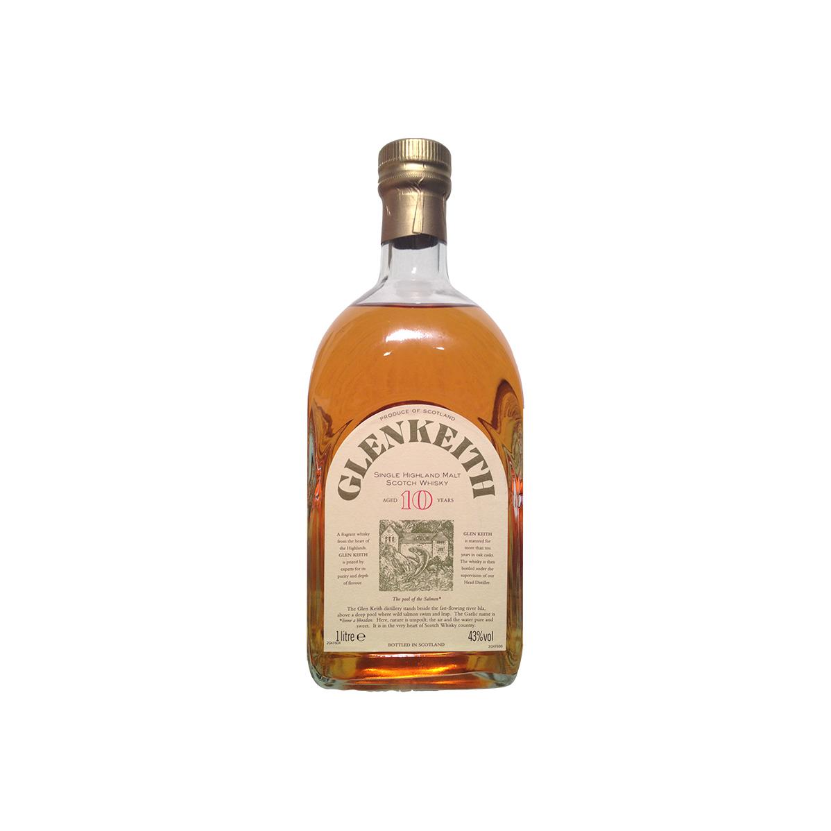 Glen Keith 10 Years Single Malt Whisky