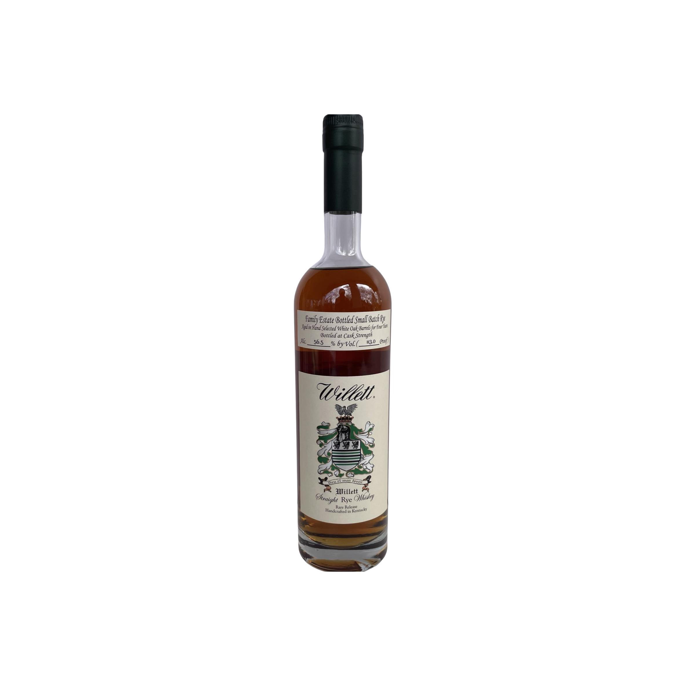 Willett 4 Years Rye Whisky