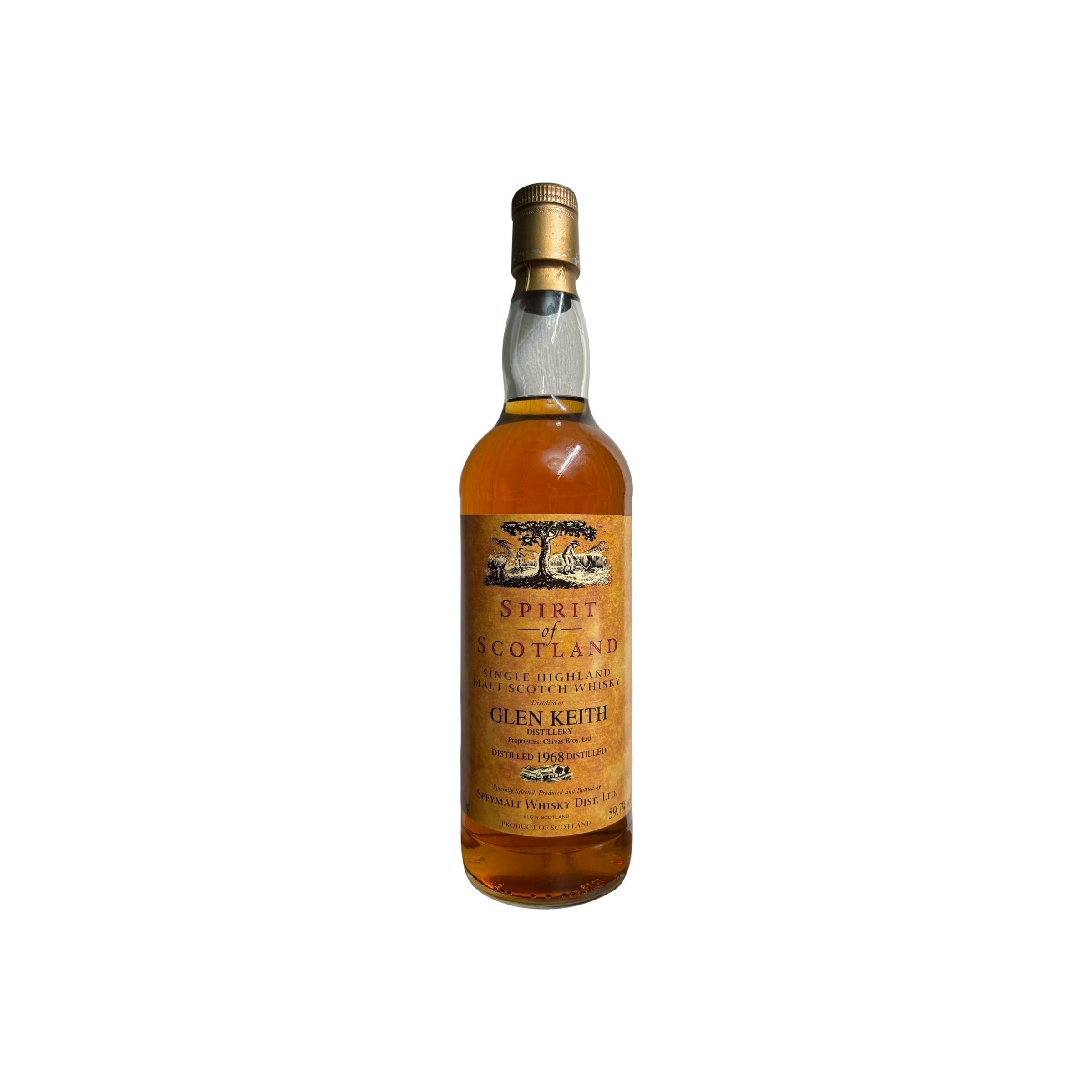 Glen Keith 1968 Single Malt Whisky