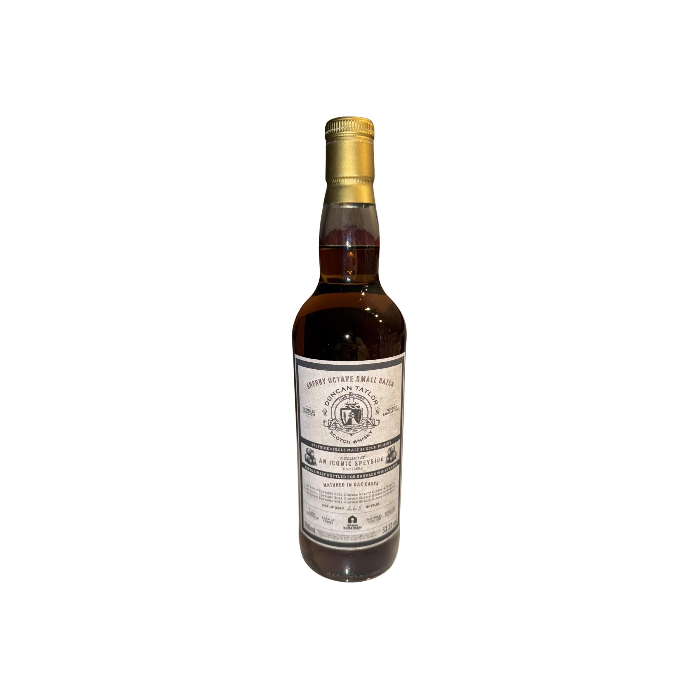 Distilled at an Iconic Speyside Distillery 2011 DT
