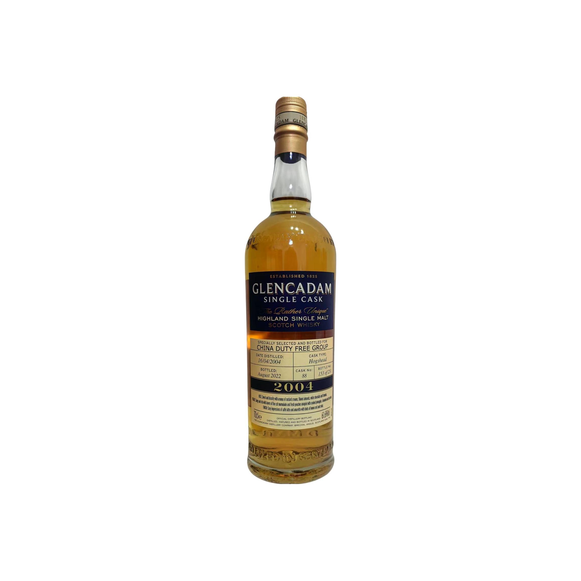 Glencadam Single Cask 2004 Single Malt Whisky