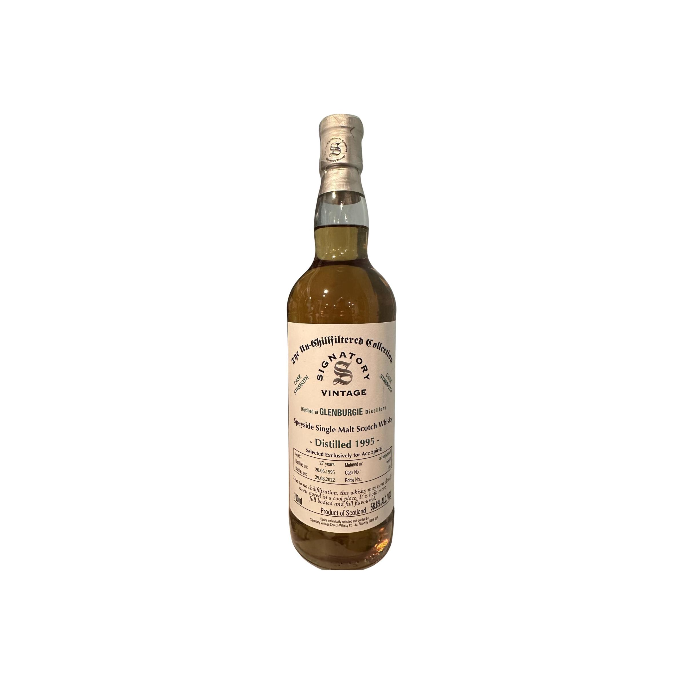 Glenburgie The Un-Chillfiltered Collection 27 Years Single Malt Whisky