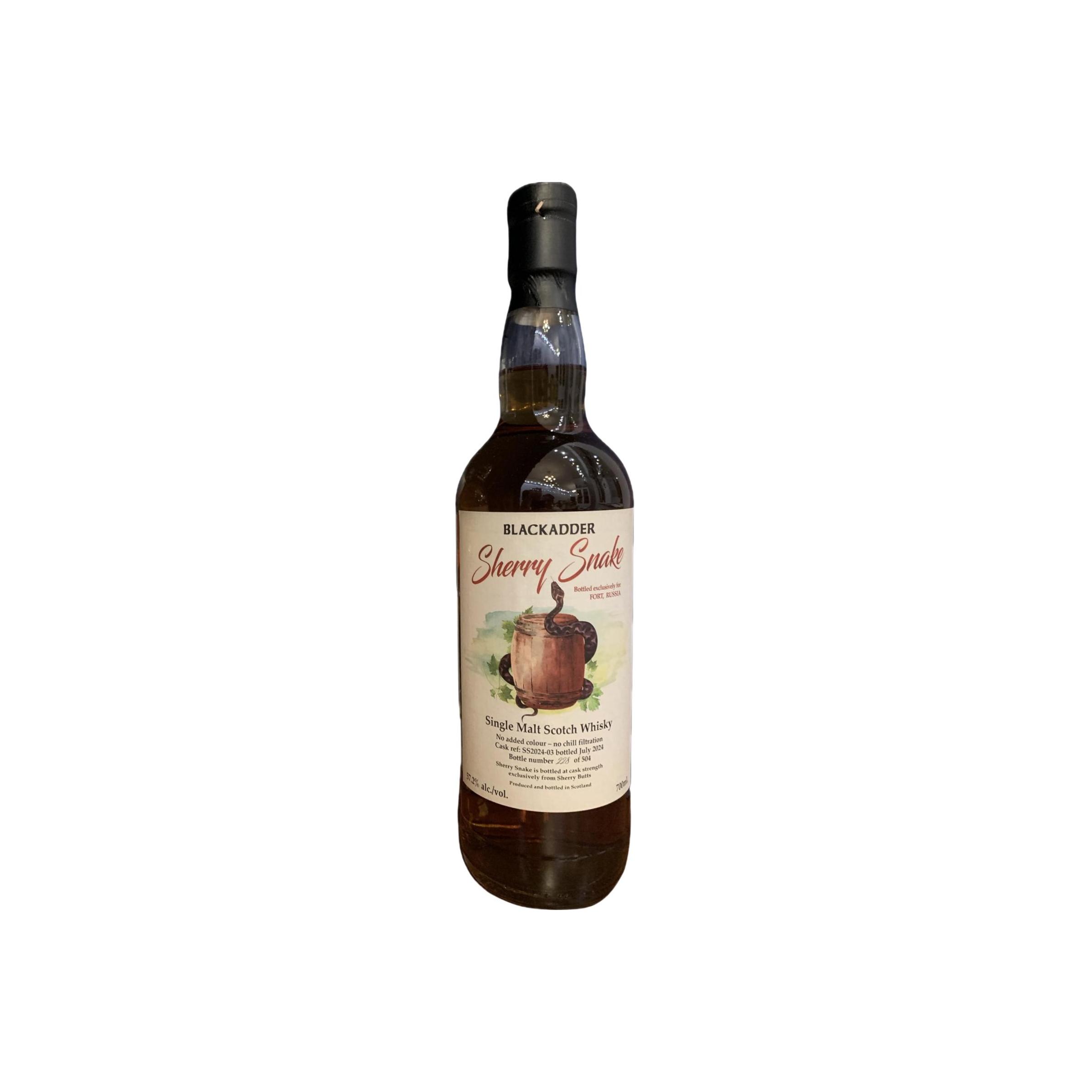 Single Malt Scotch Whisky Sherry Snake BA