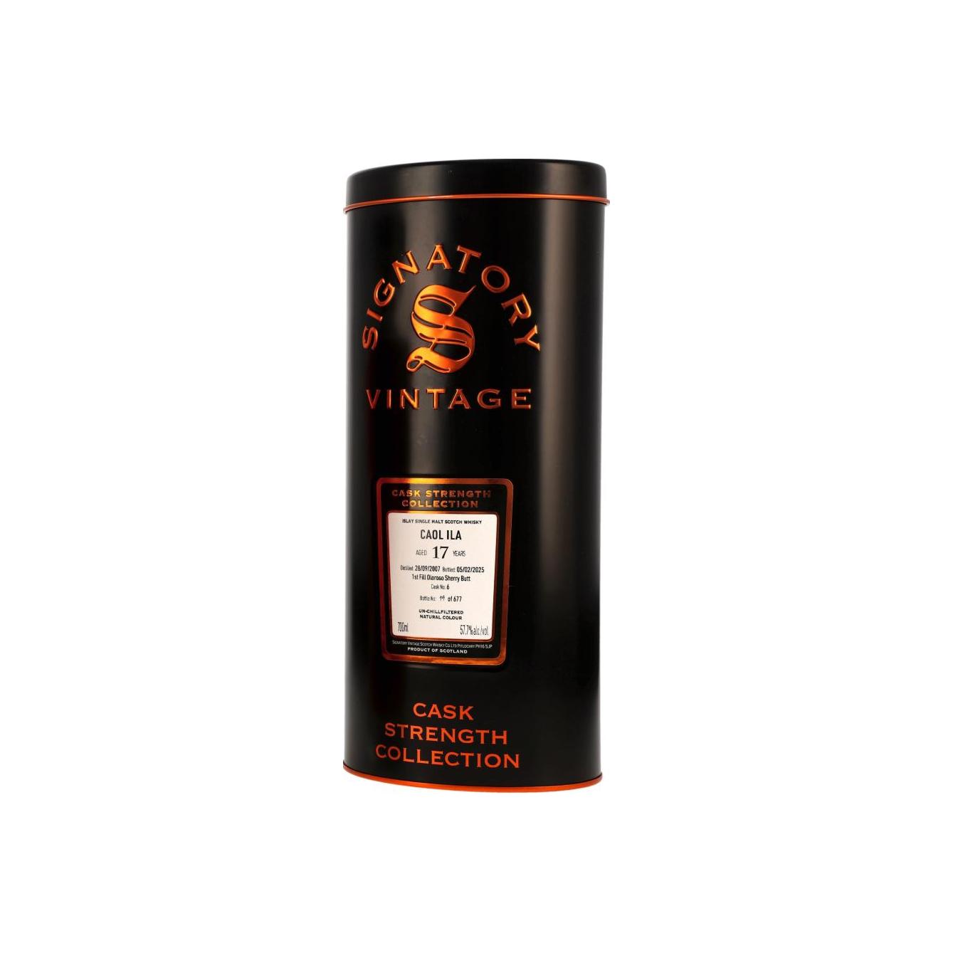 Caol Ila Cask Strength Collection 17 Years Single Malt Whisky 3
