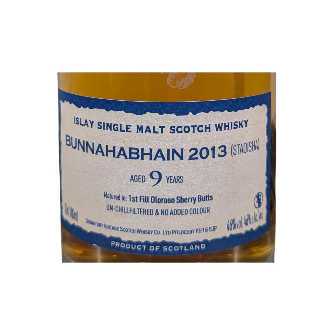 Bunnahabhain Vintage Collection 9 Years Single Malt Whisky