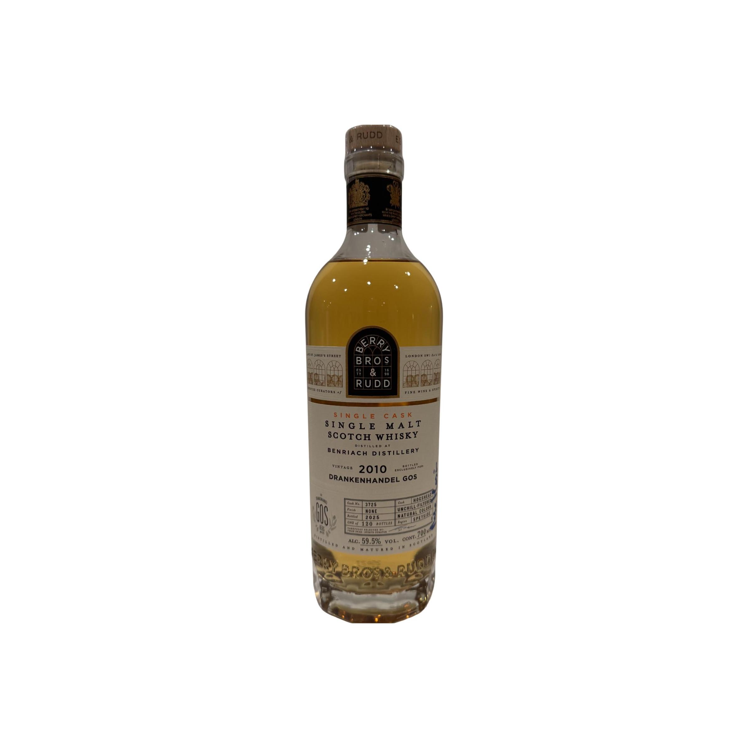 BenRiach Single Cask Single Malt Whisky