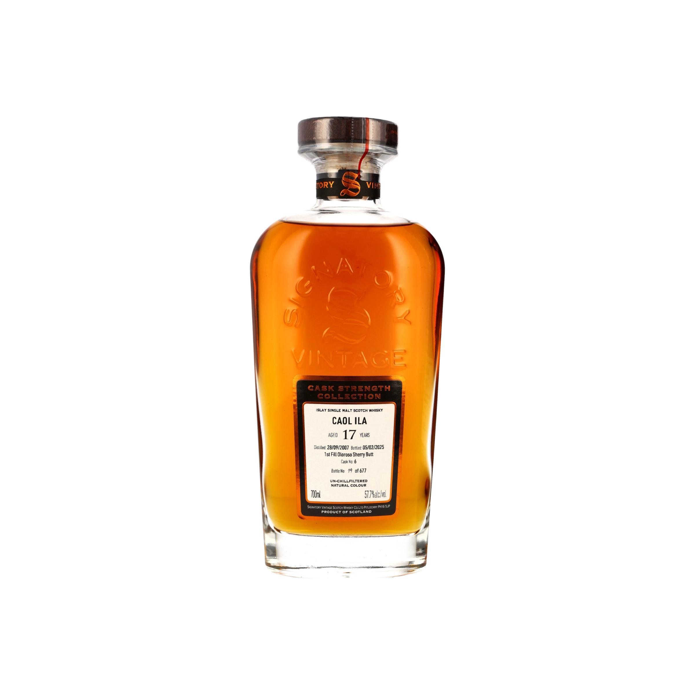 Caol Ila Cask Strength Collection 17 Years Single Malt Whisky