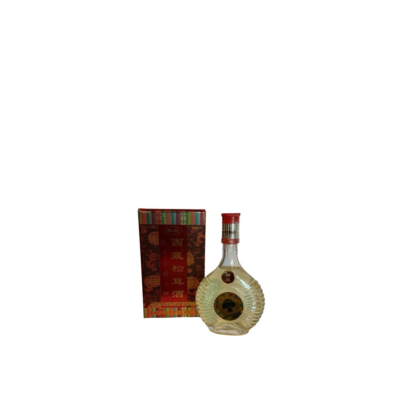 Tibet Masutake Whiskey Round Label