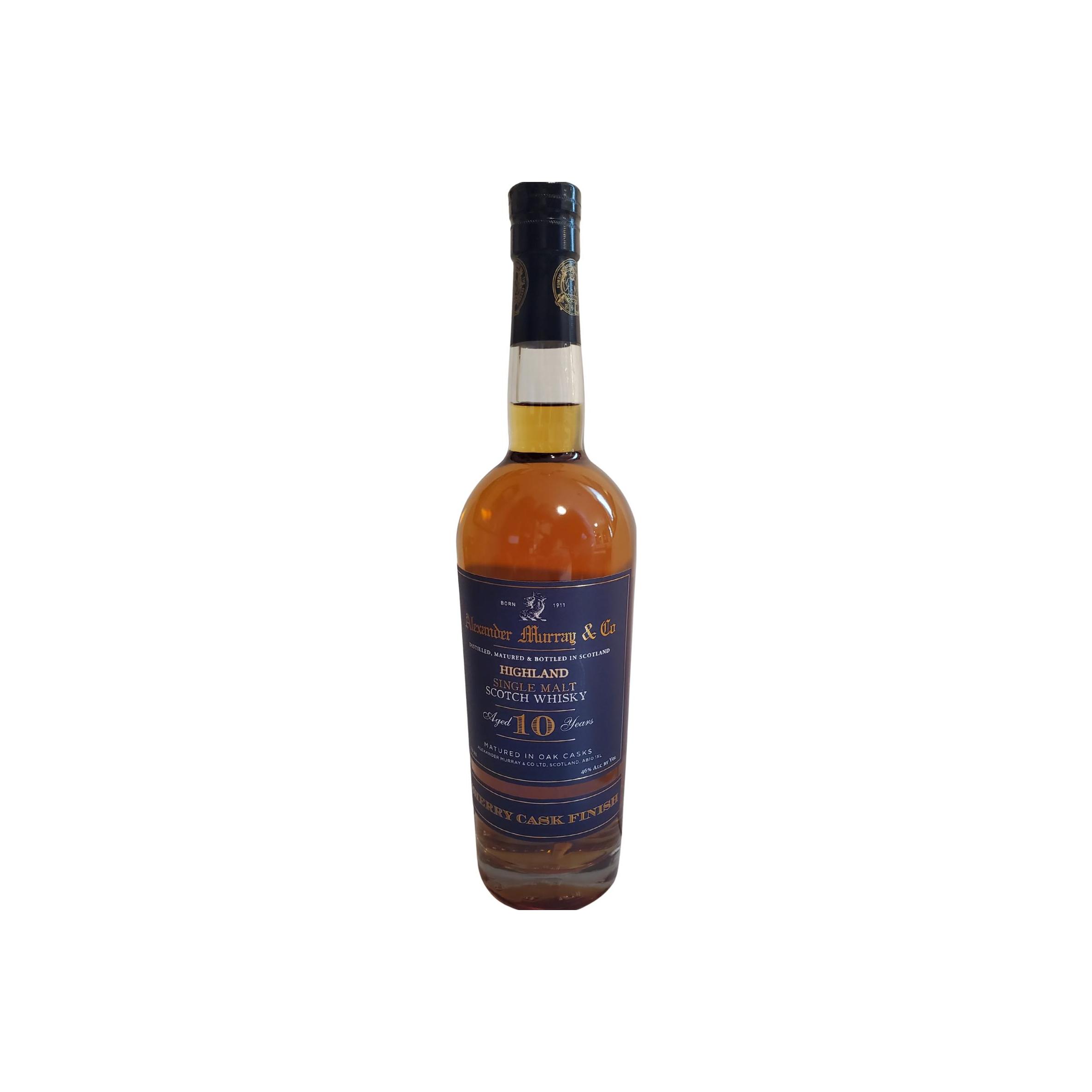 Highland Single Malt Scotch Whisky 10-year-old AMC