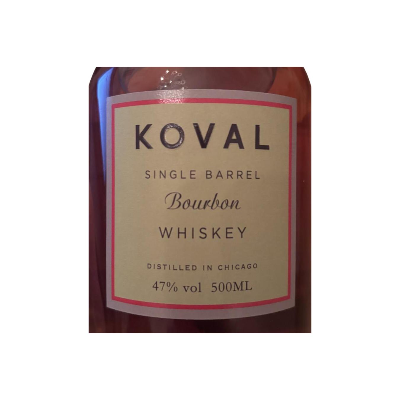Koval Single Barrel Bourbon Whisky