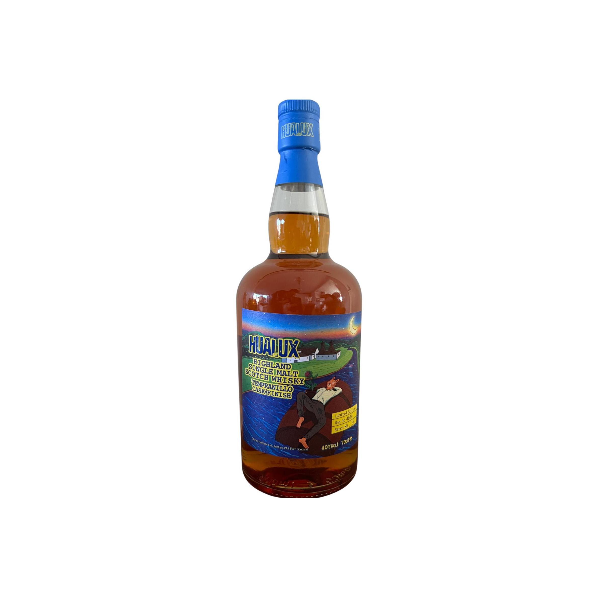 Hualux higland single malt scotch whisky