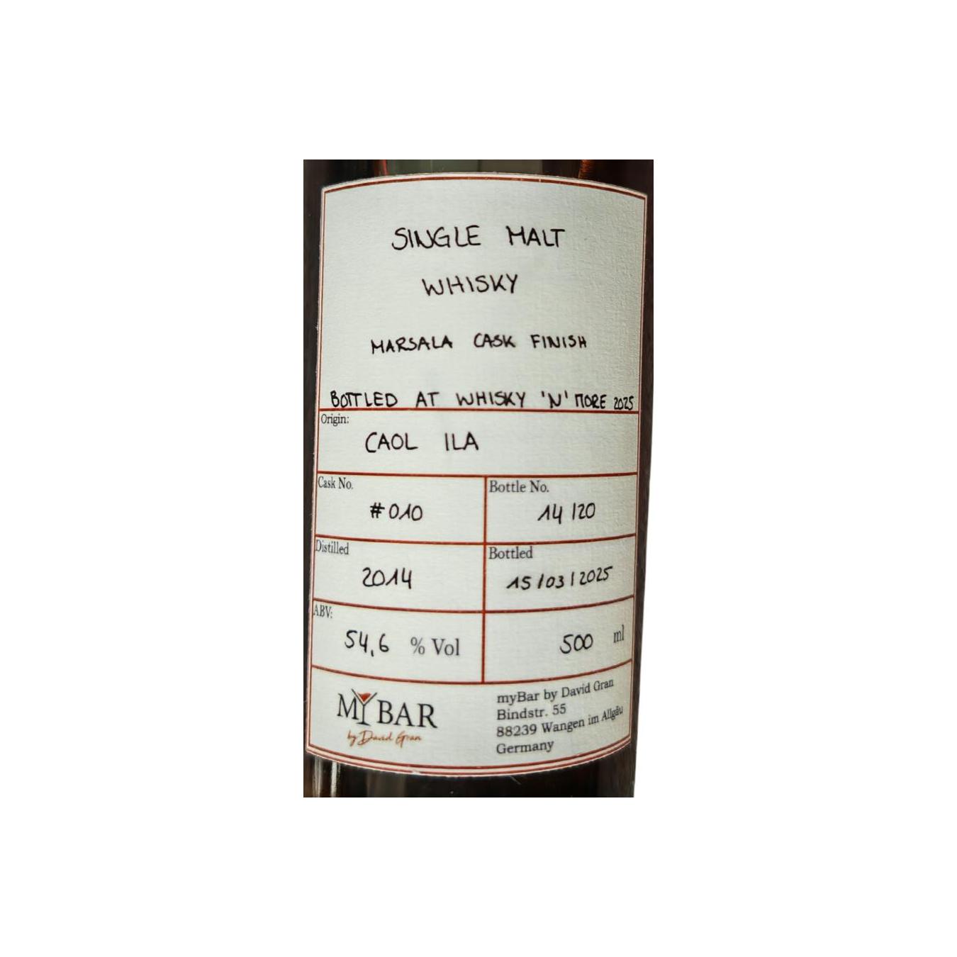 Caol Ila 2014 mybar 2