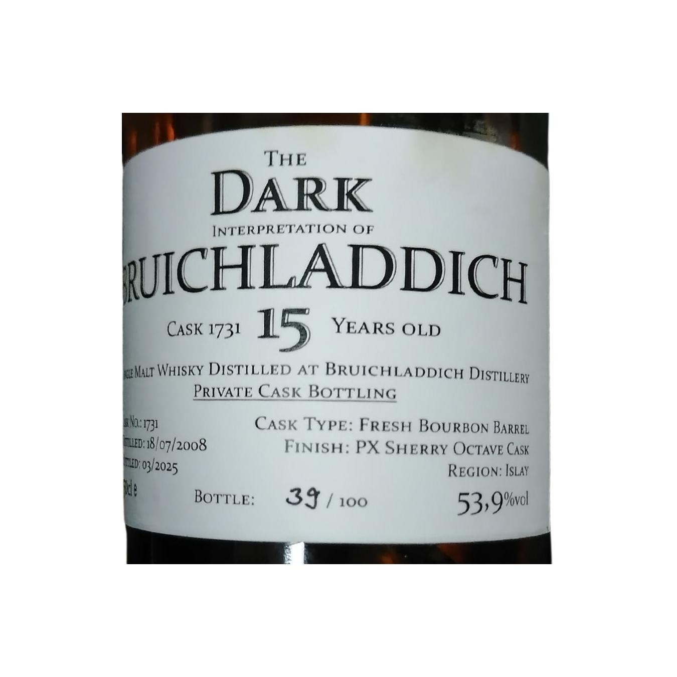Bruichladdich 2008 UD