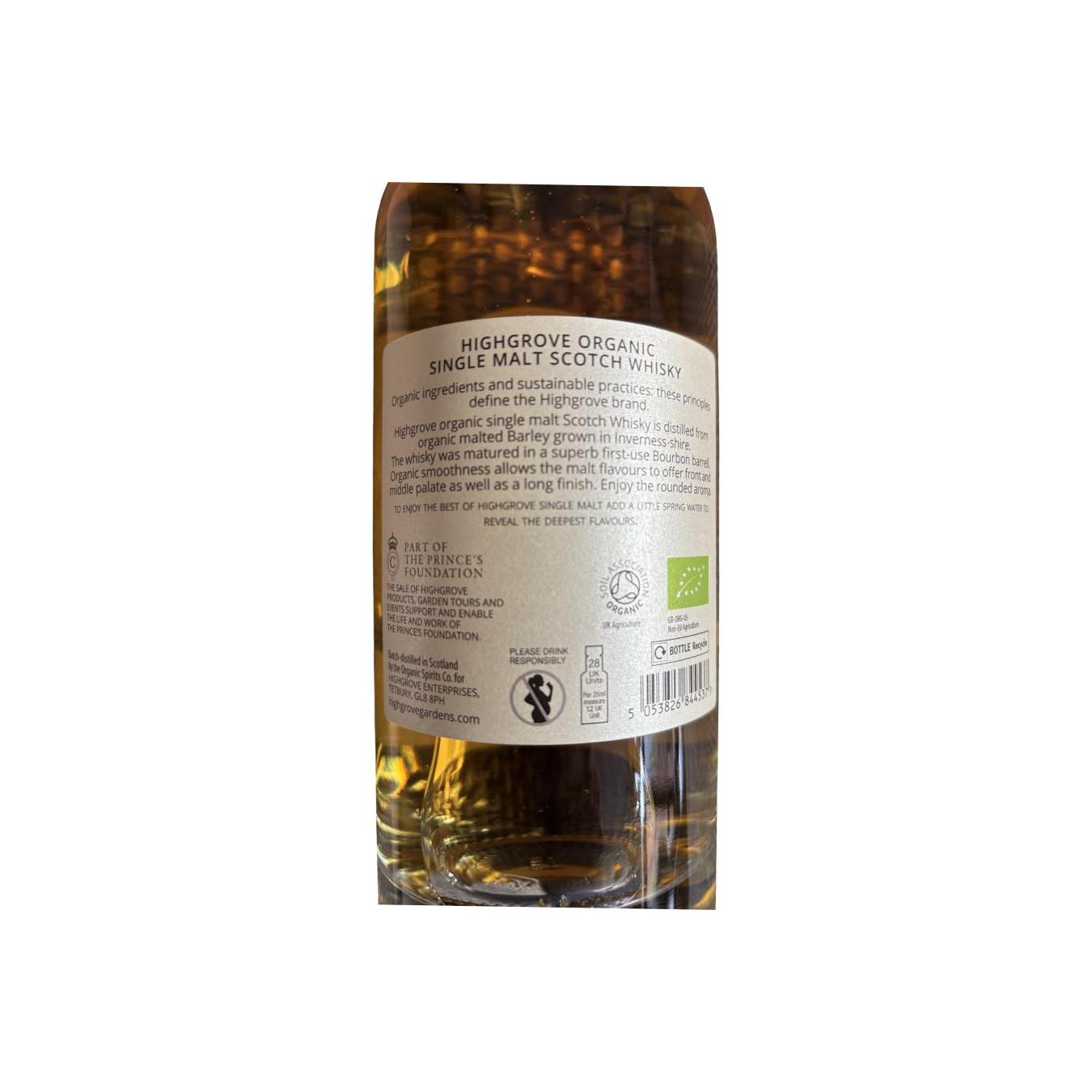 Highgrove Organic Single Malt Scotch Whisky 2