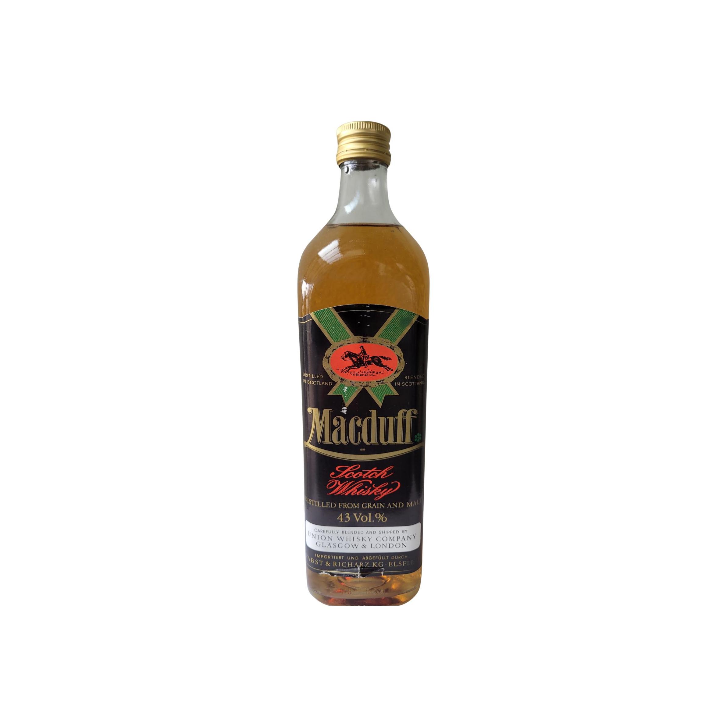 Macduff Scotch Whisky UWCo