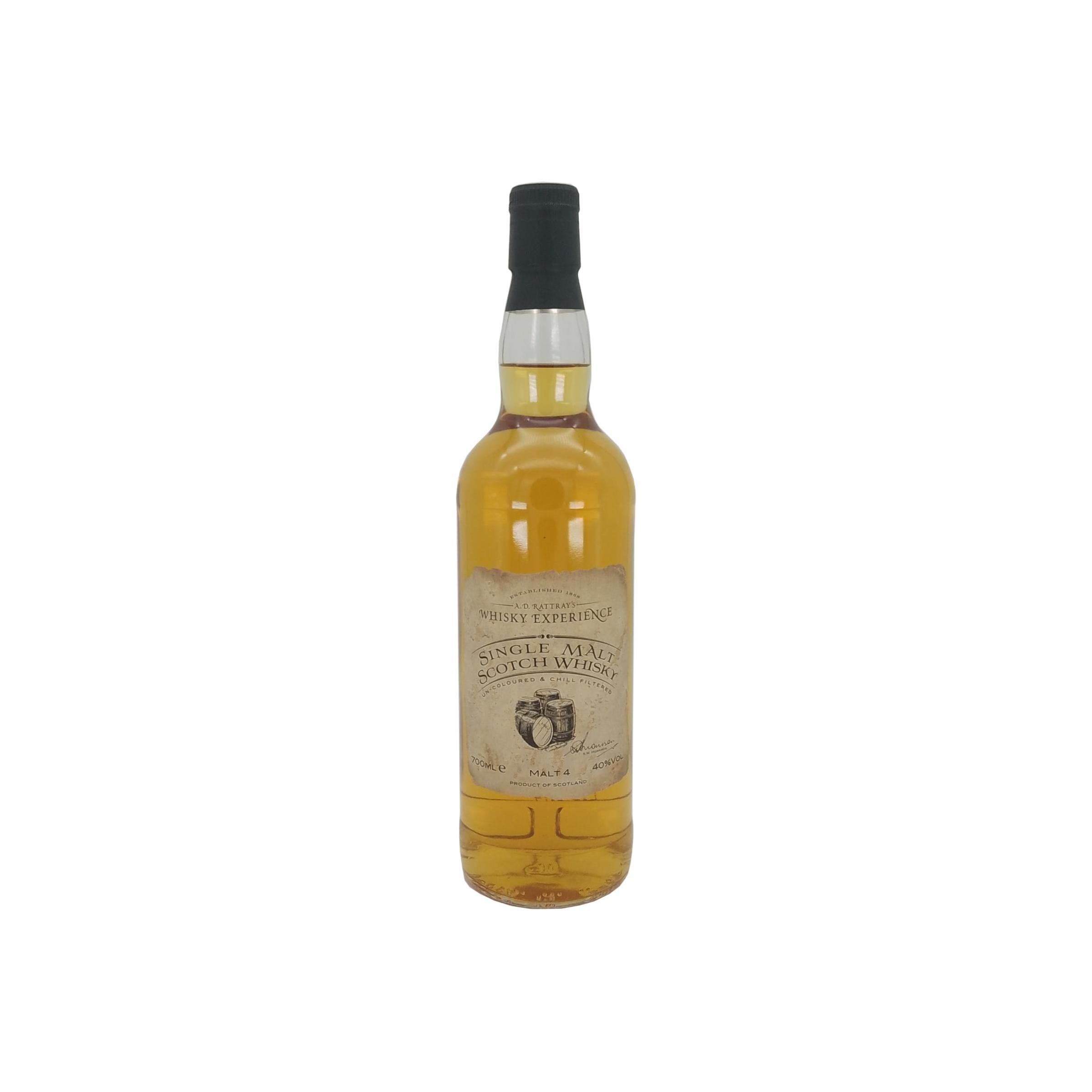 Single Malt Scotch Whisky Malt 4 DR