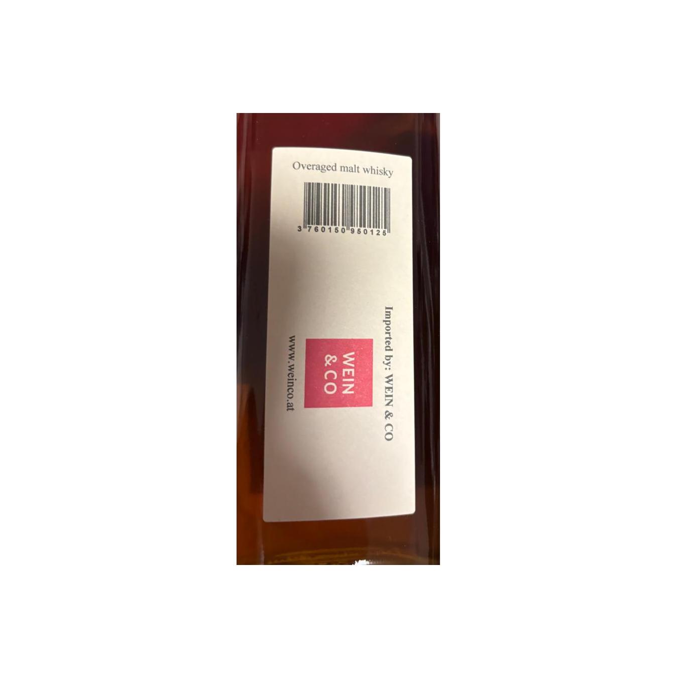 Overaged Malt Whisky Distilled in Scotland MCo 3