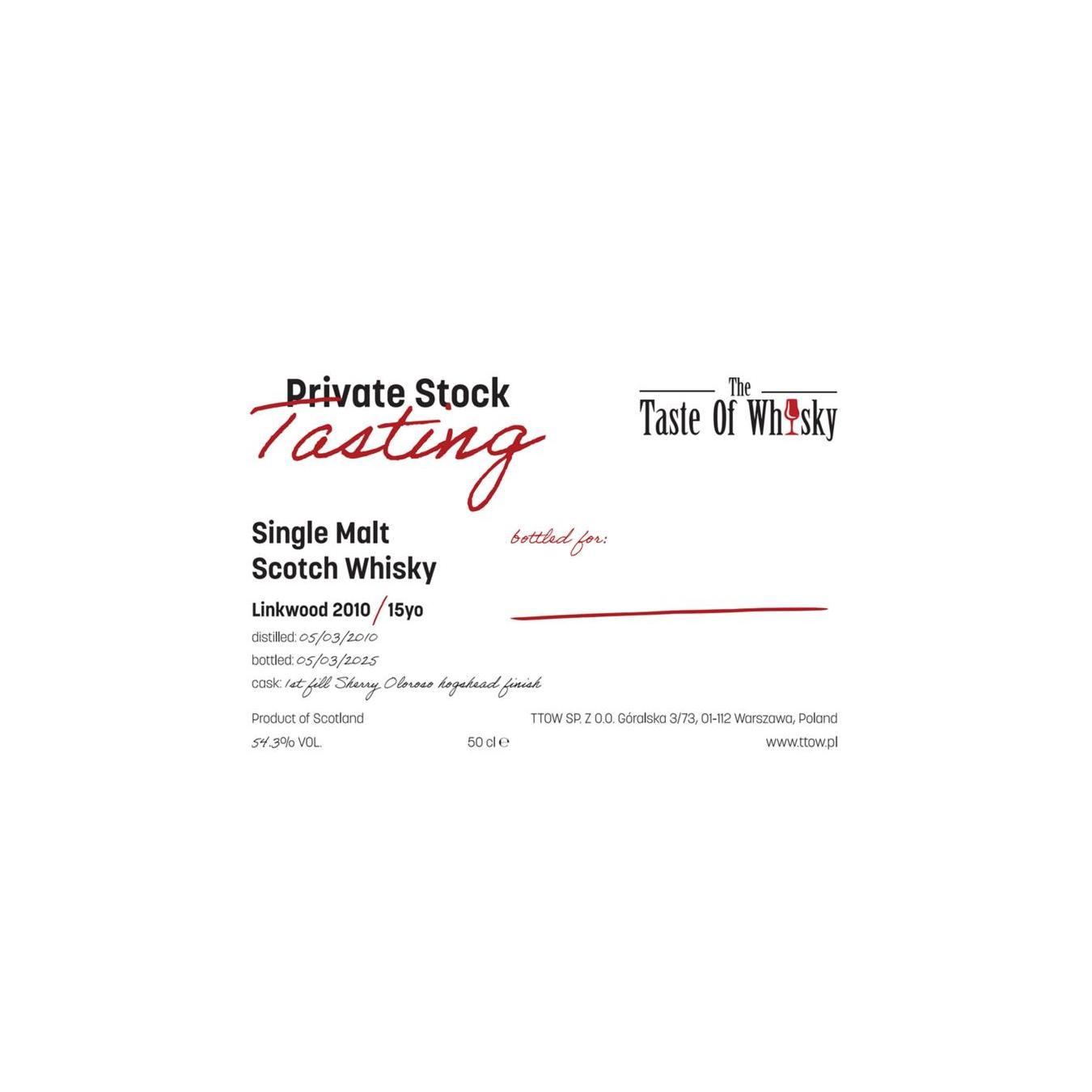 Linkwood 2010 TTOW