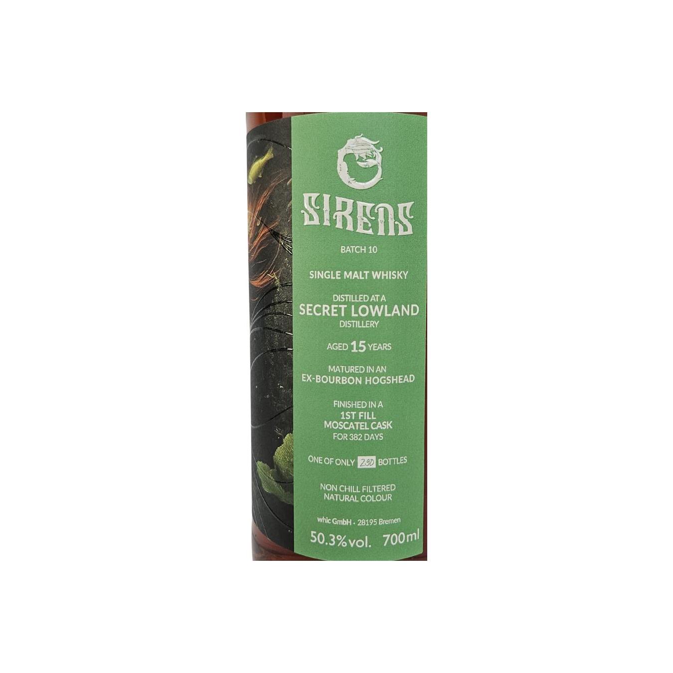 Distilled at a Secret Lowland Distillery 15-year-old whic 3