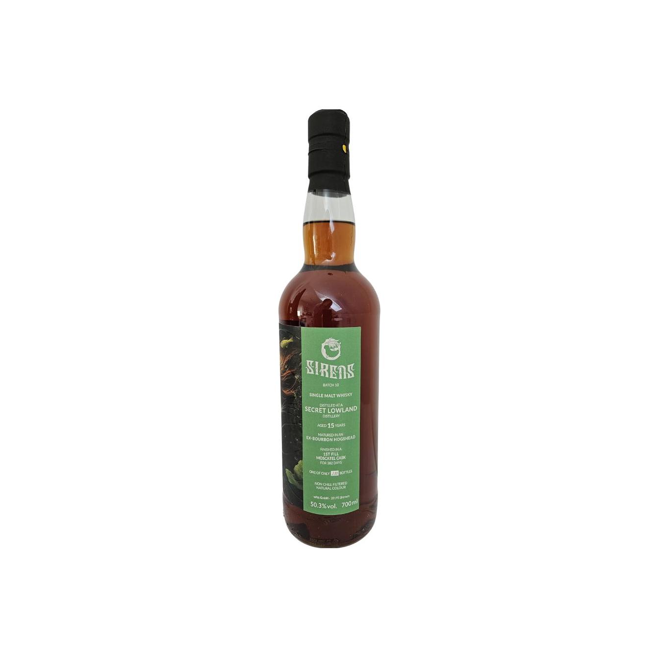 Distilled at a Secret Lowland Distillery 15-year-old whic 2