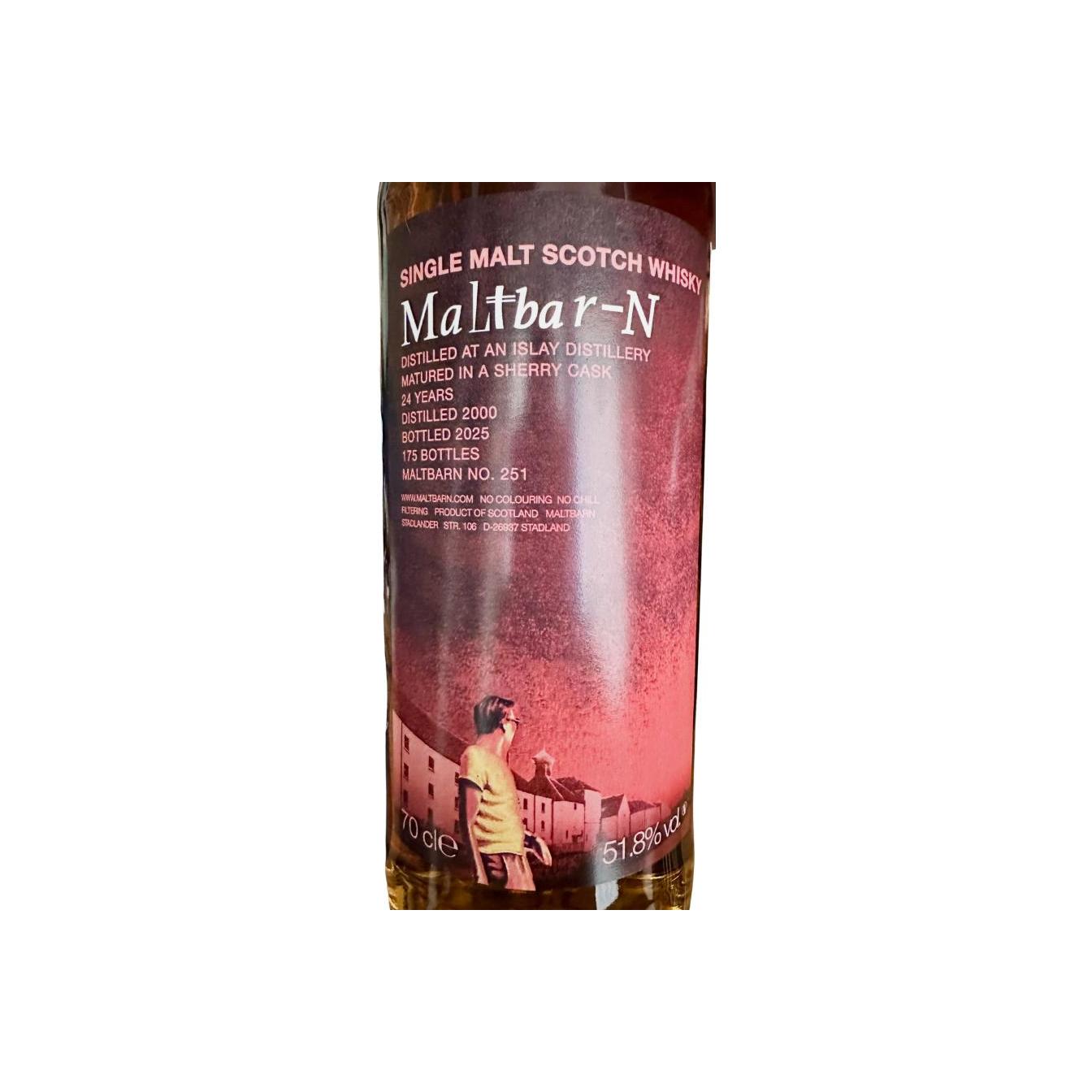Distilled at an Islay Distillery 2000 MBa
