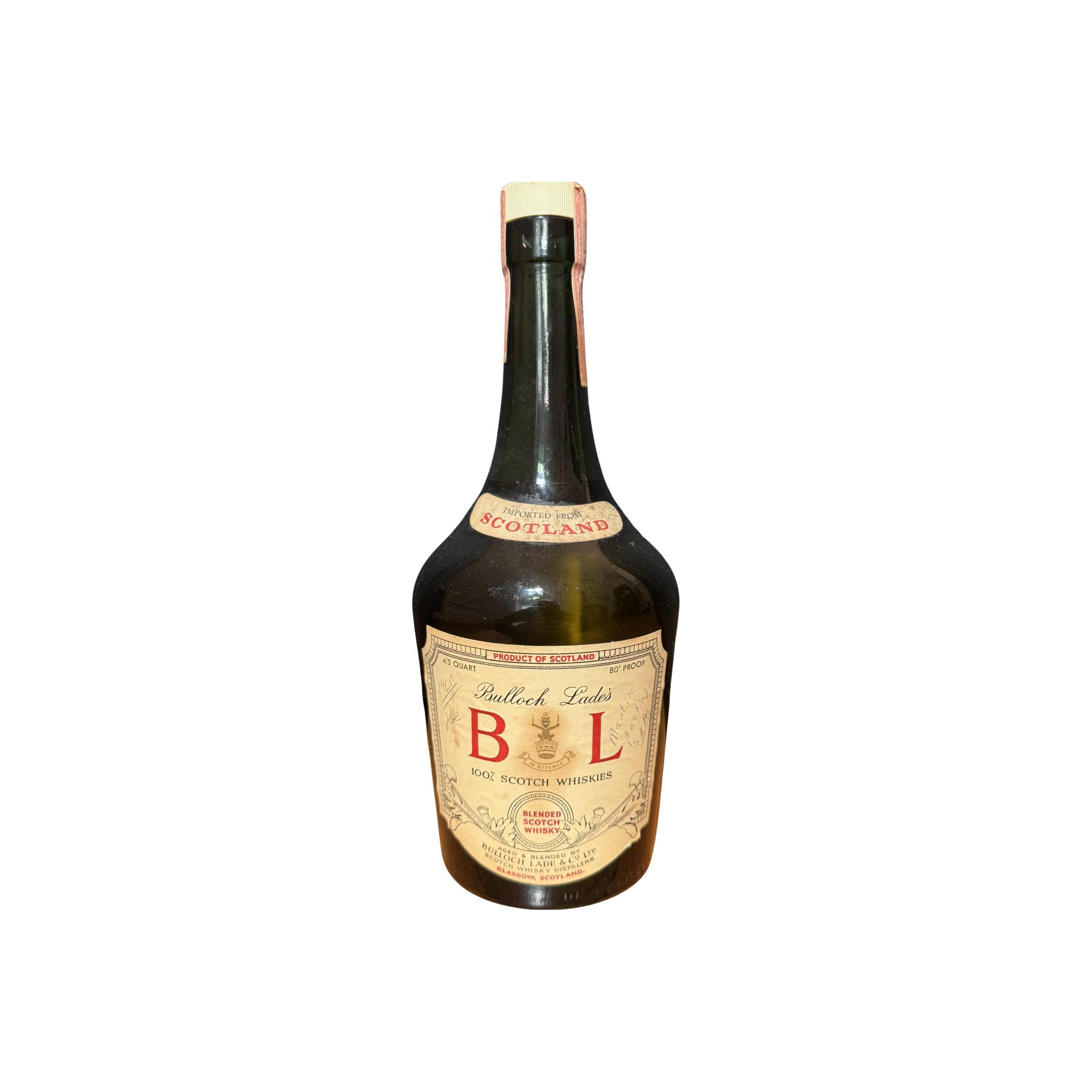 Bulloch Lade's 100% Scotch Whiskies BL&amp;C