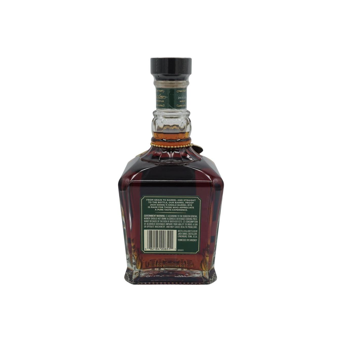 Jack Daniel's Single Barrel Rye 2