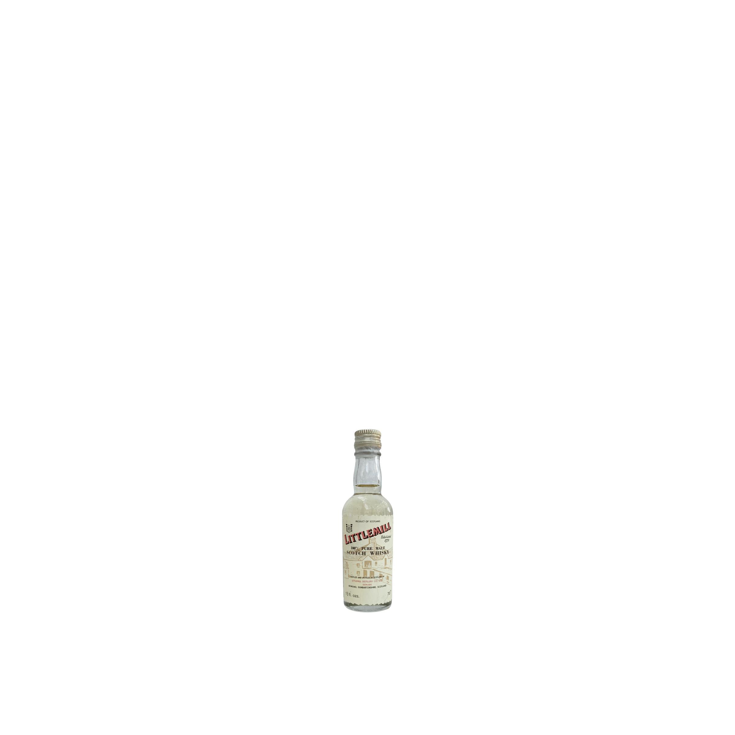 Littlemill 100% pure malt scotch whisky