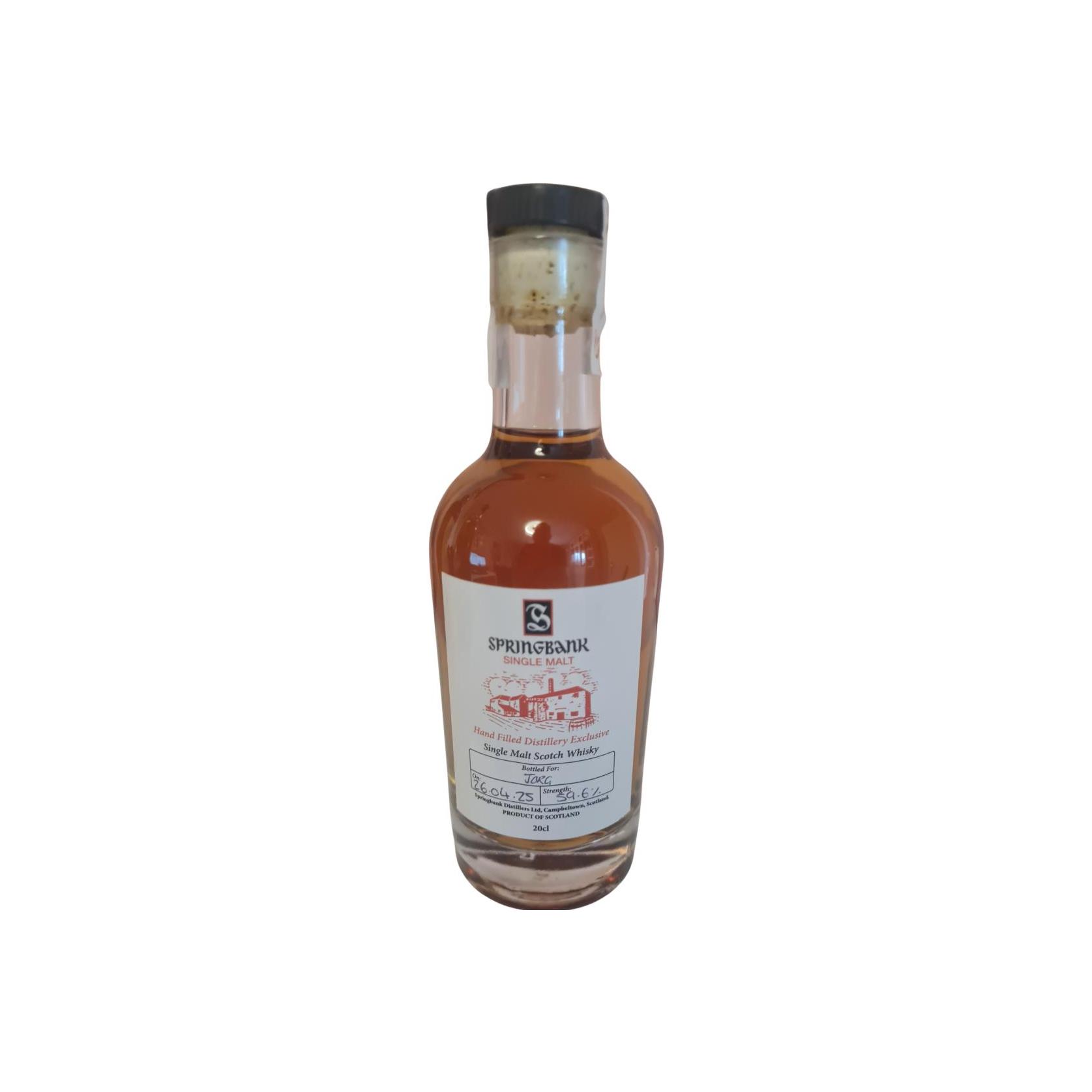 Springbank Hand Filled Distillery Exclusive