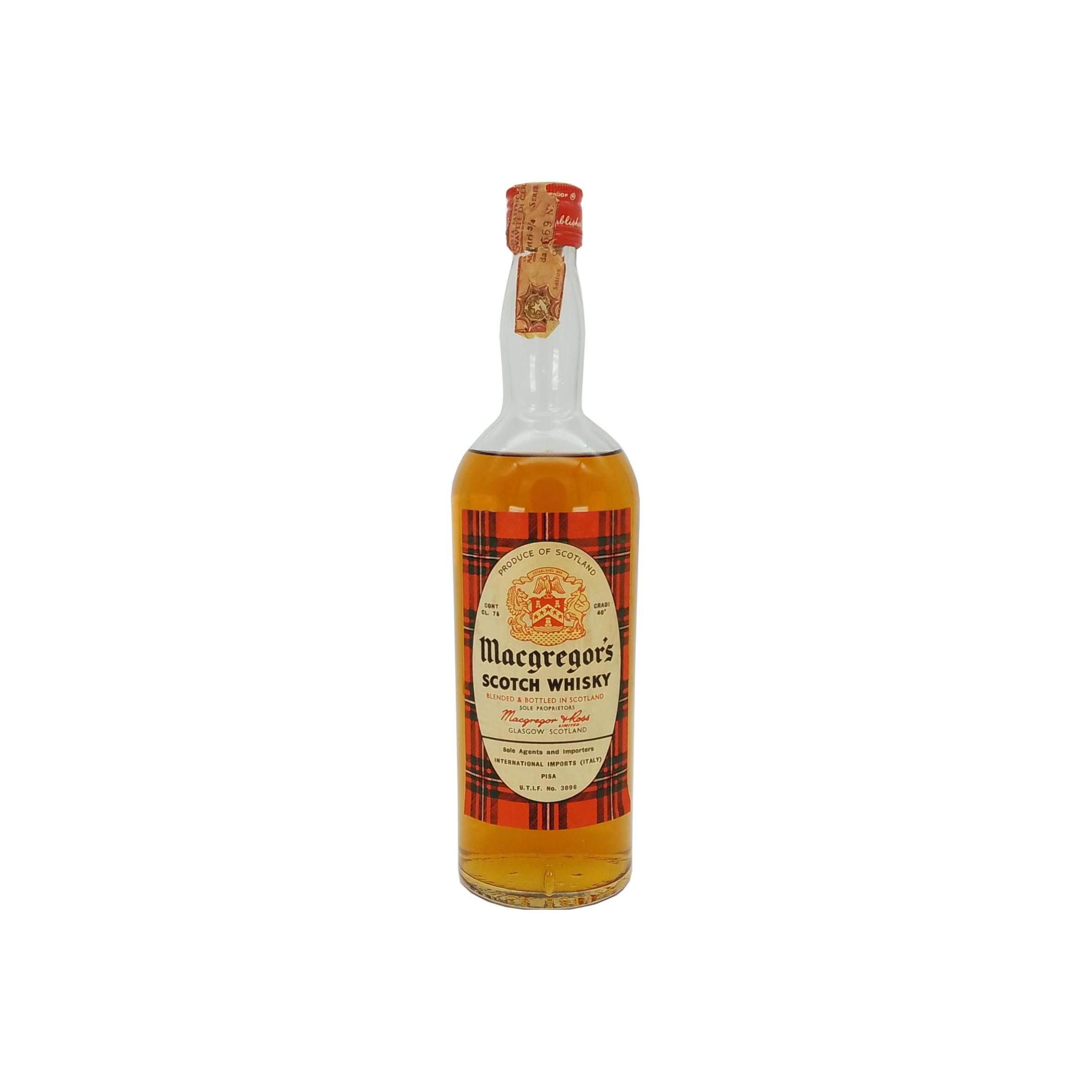 Macgregor's Scotch Whisky