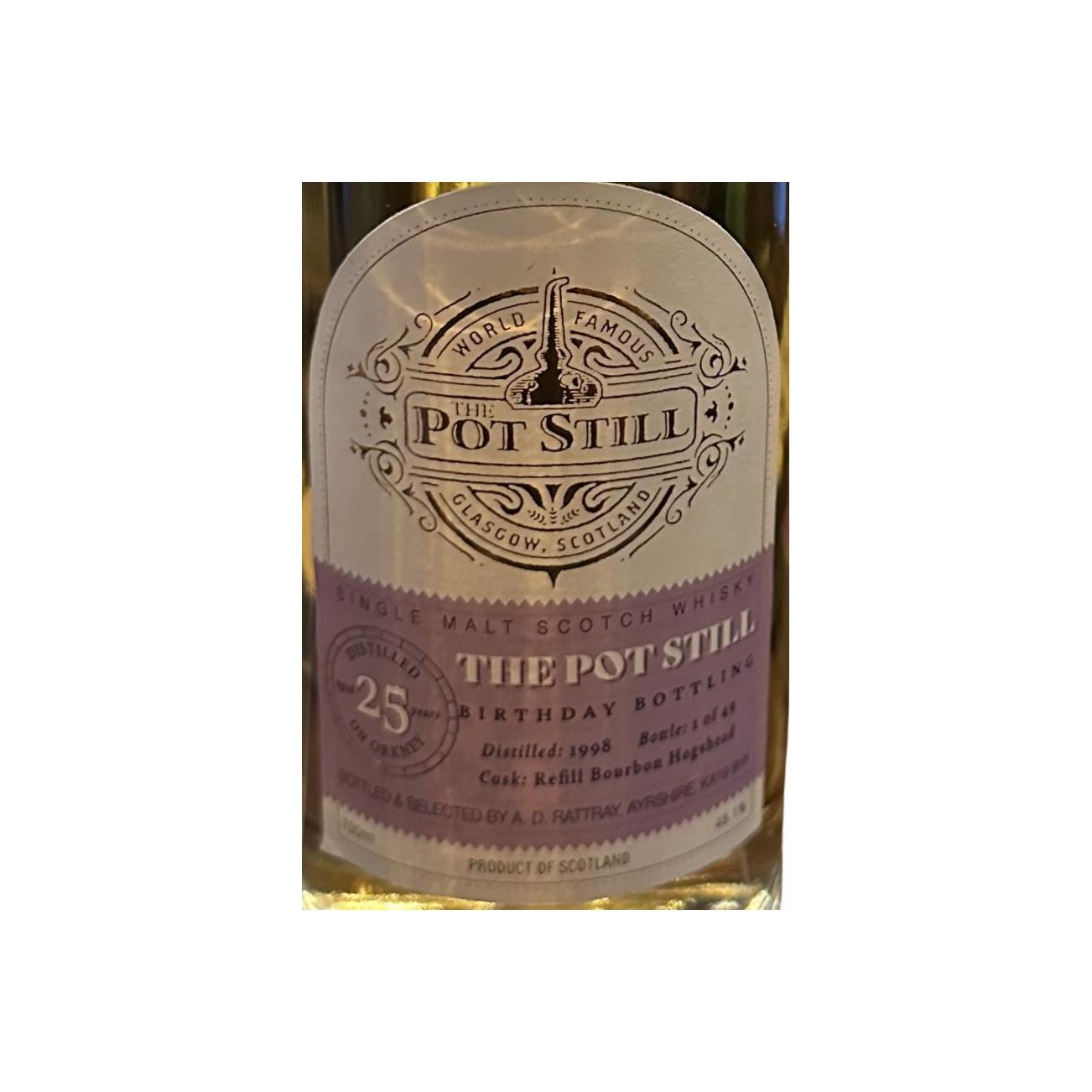 Distilled on Orkney 1998 DR