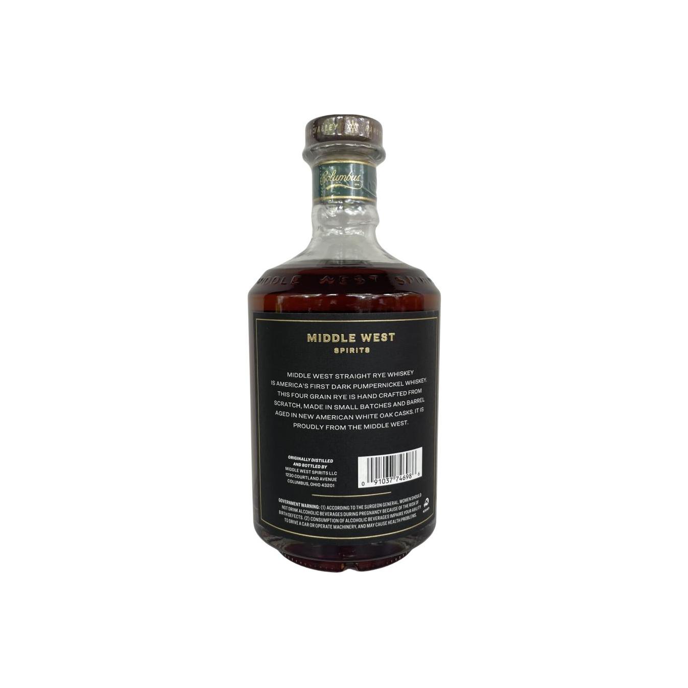 Middle West Spirits Straight Rye Whiskey 2