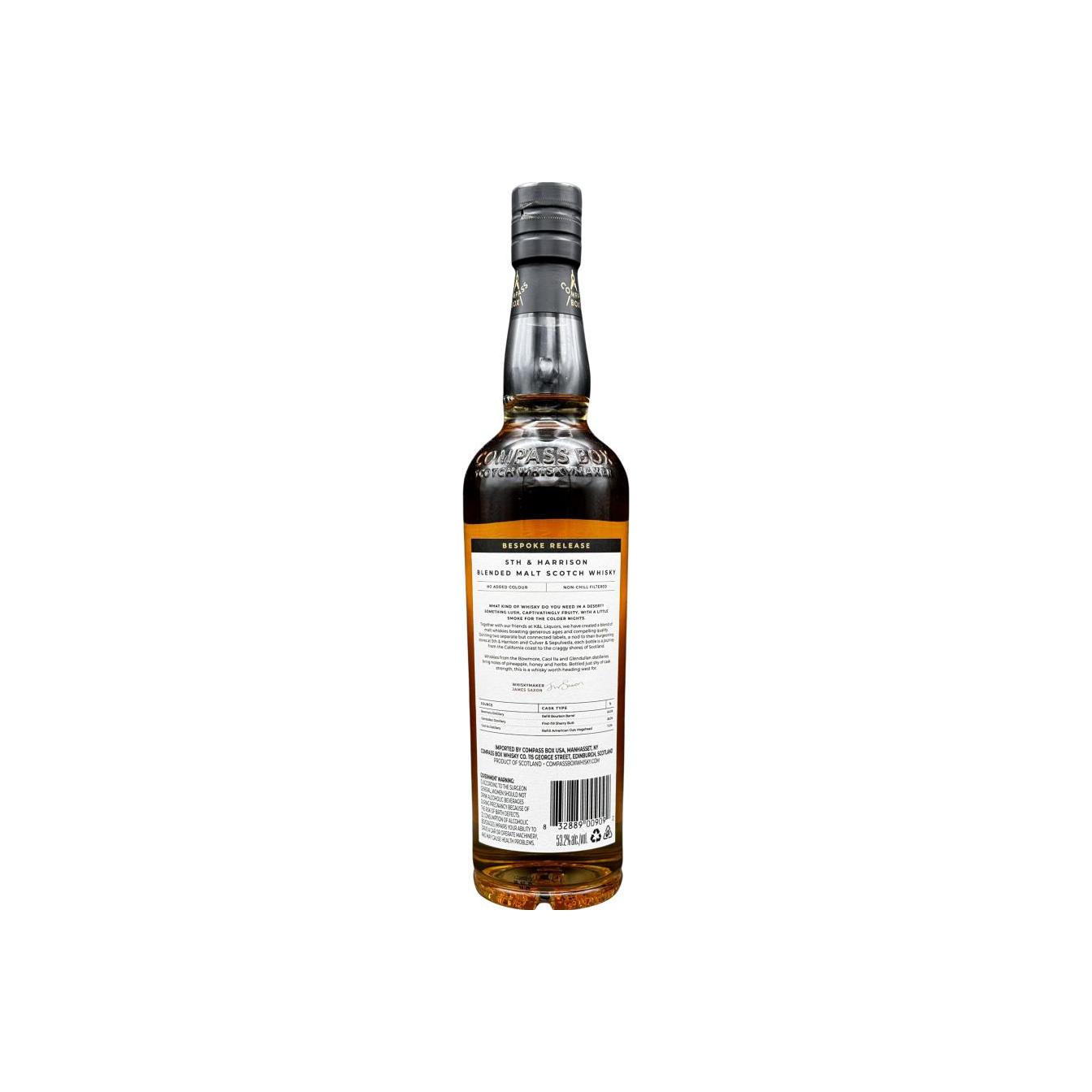 Blended Malt Scotch Whisky 5th &amp; Harrison II CB 2