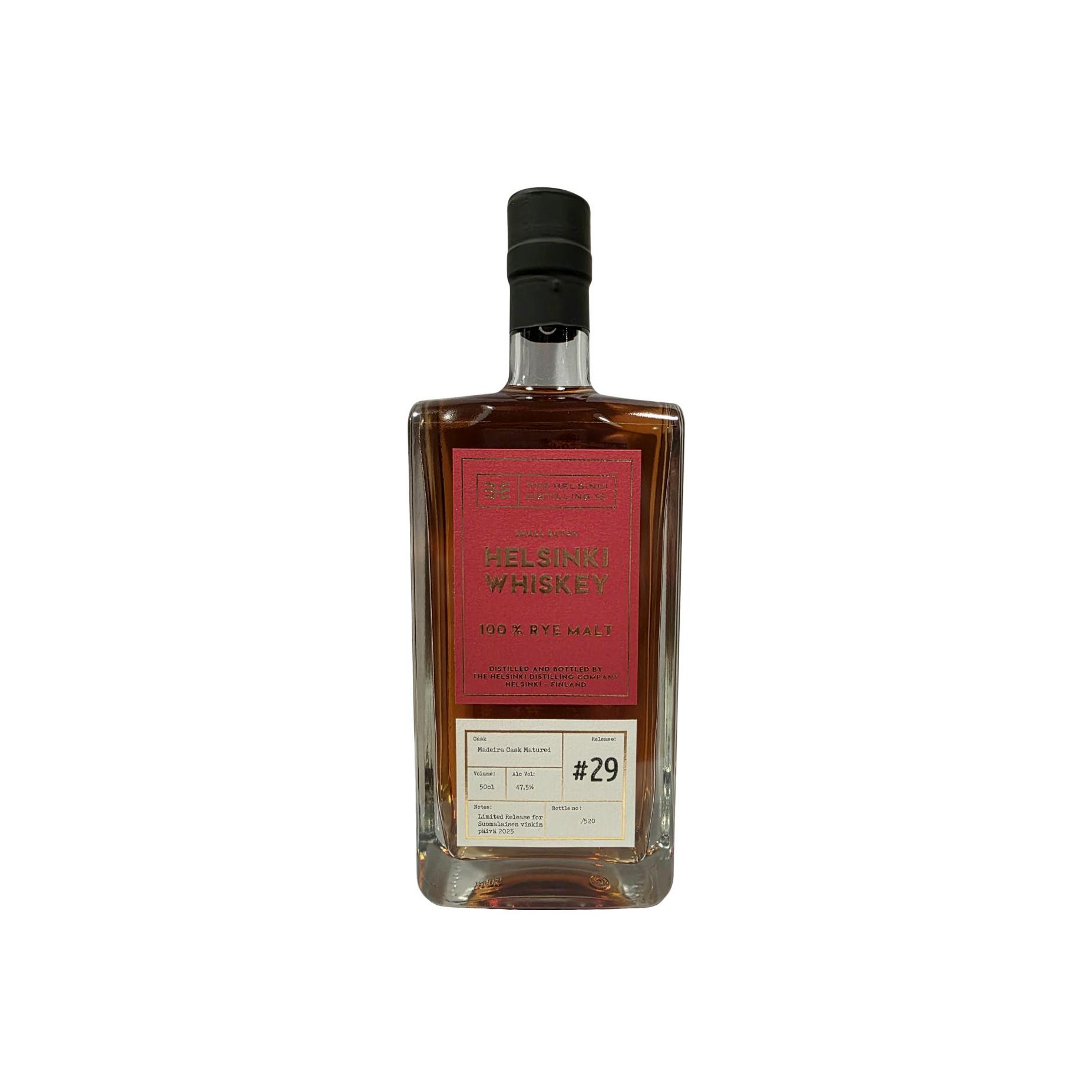 Helsinki Whiskey 100% Rye Malt - Release #29