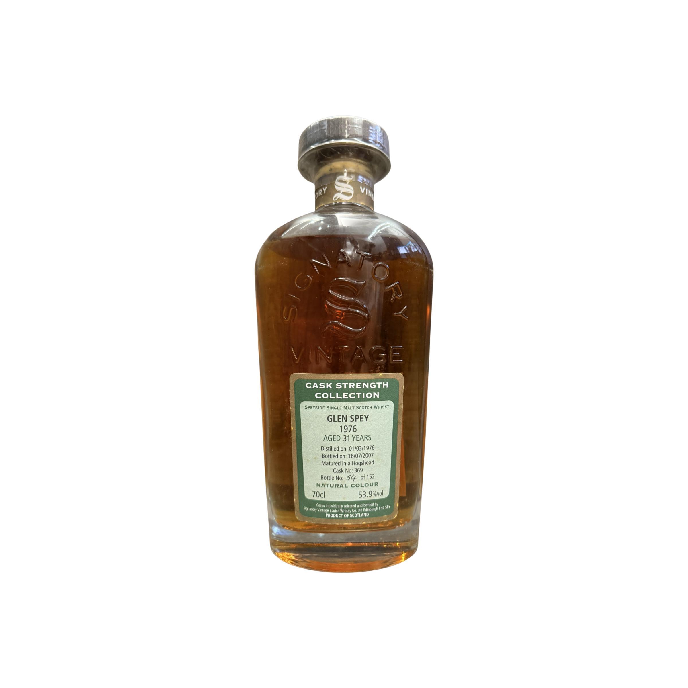 Glen Spey 1976 SV