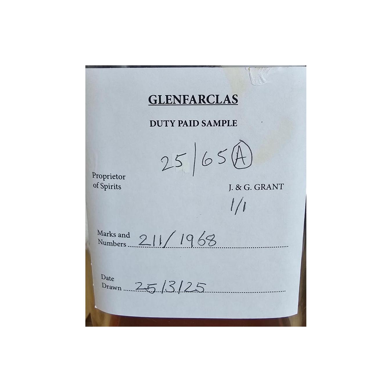 Glenfarclas 1968