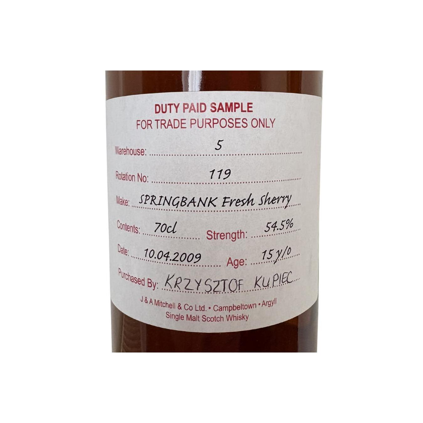 Springbank 2009 2