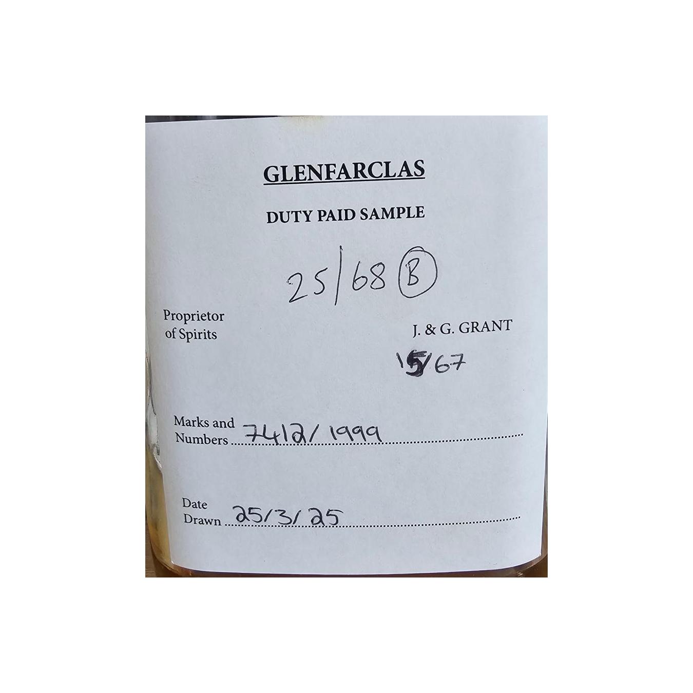 Glenfarclas 1999