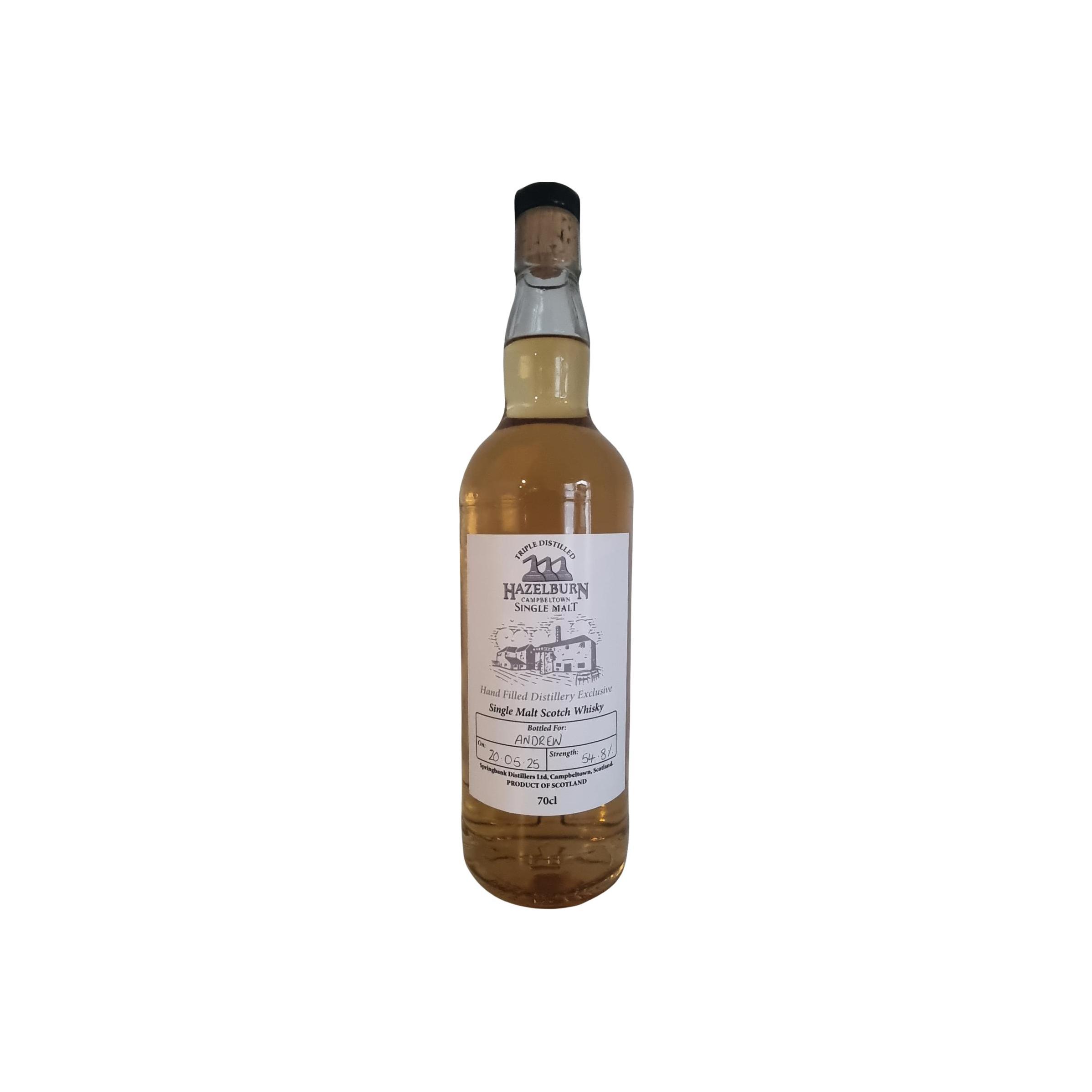 Hazelburn Hand Filled Distillery Exclusive