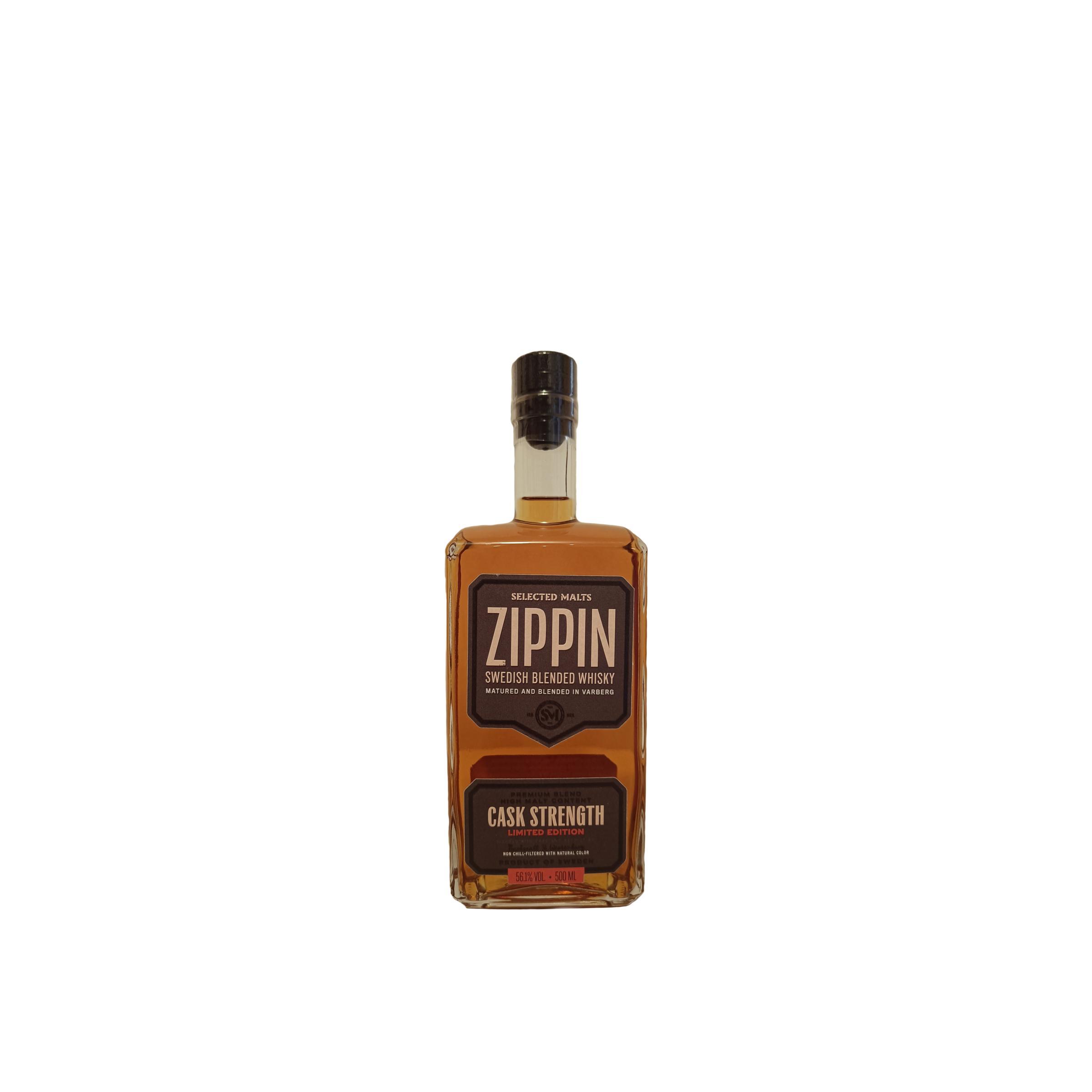 Zippin Swedish Blended Whisky