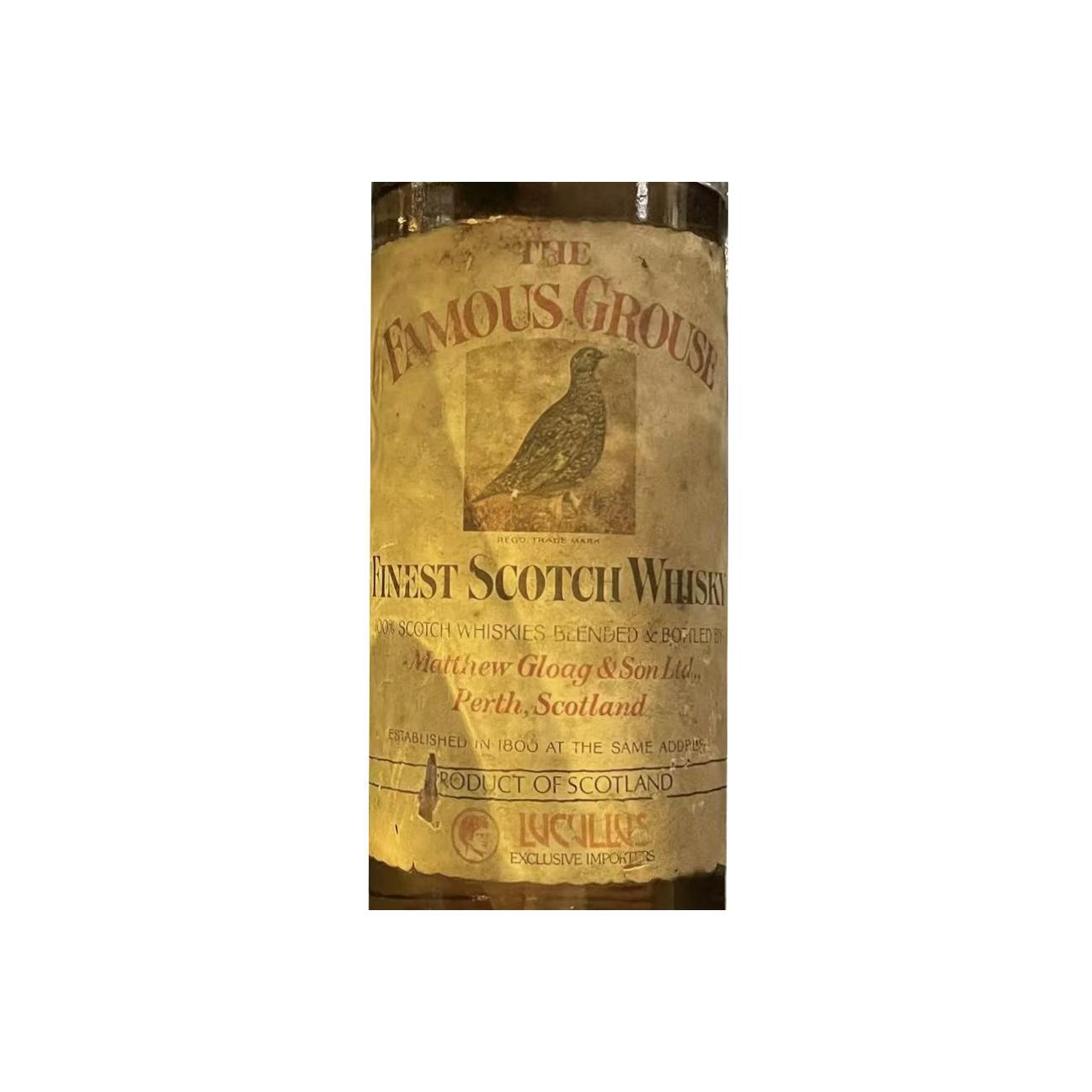 The Famous Grouse Finest Scotch Whisky